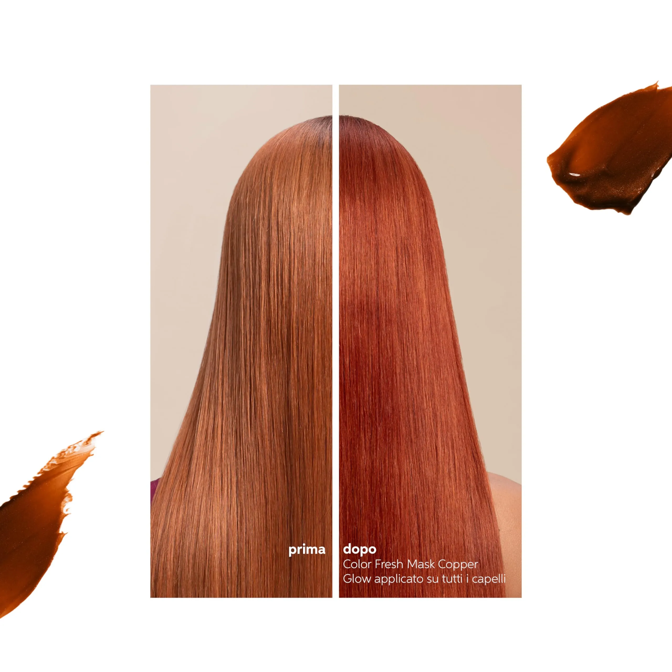 Wella Professionals Color Fresh Mask Copper Glow, 500ml - immagine 3