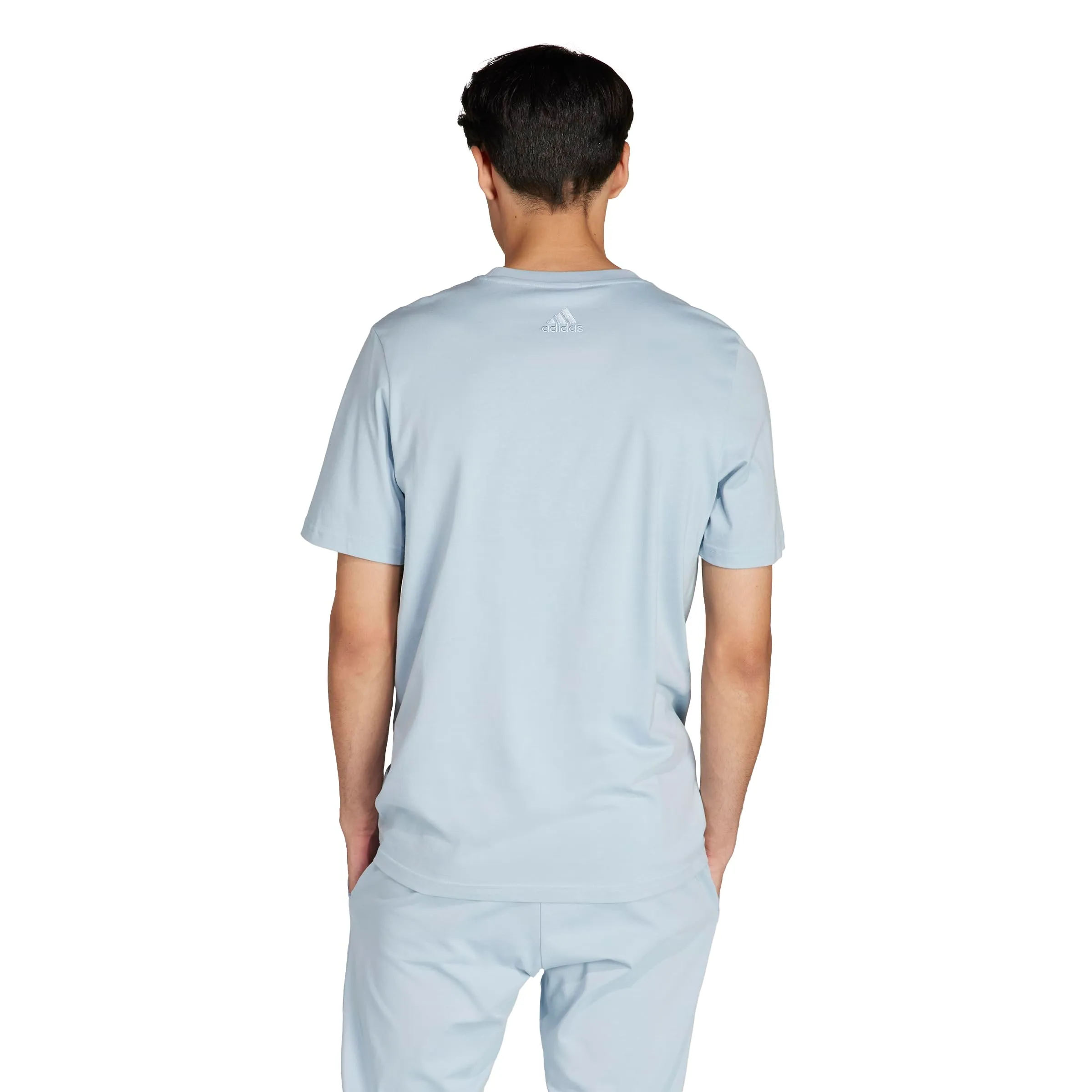 adidas M BL SJ T, Wonder Blue, Large Tall + 2" - immagine 6