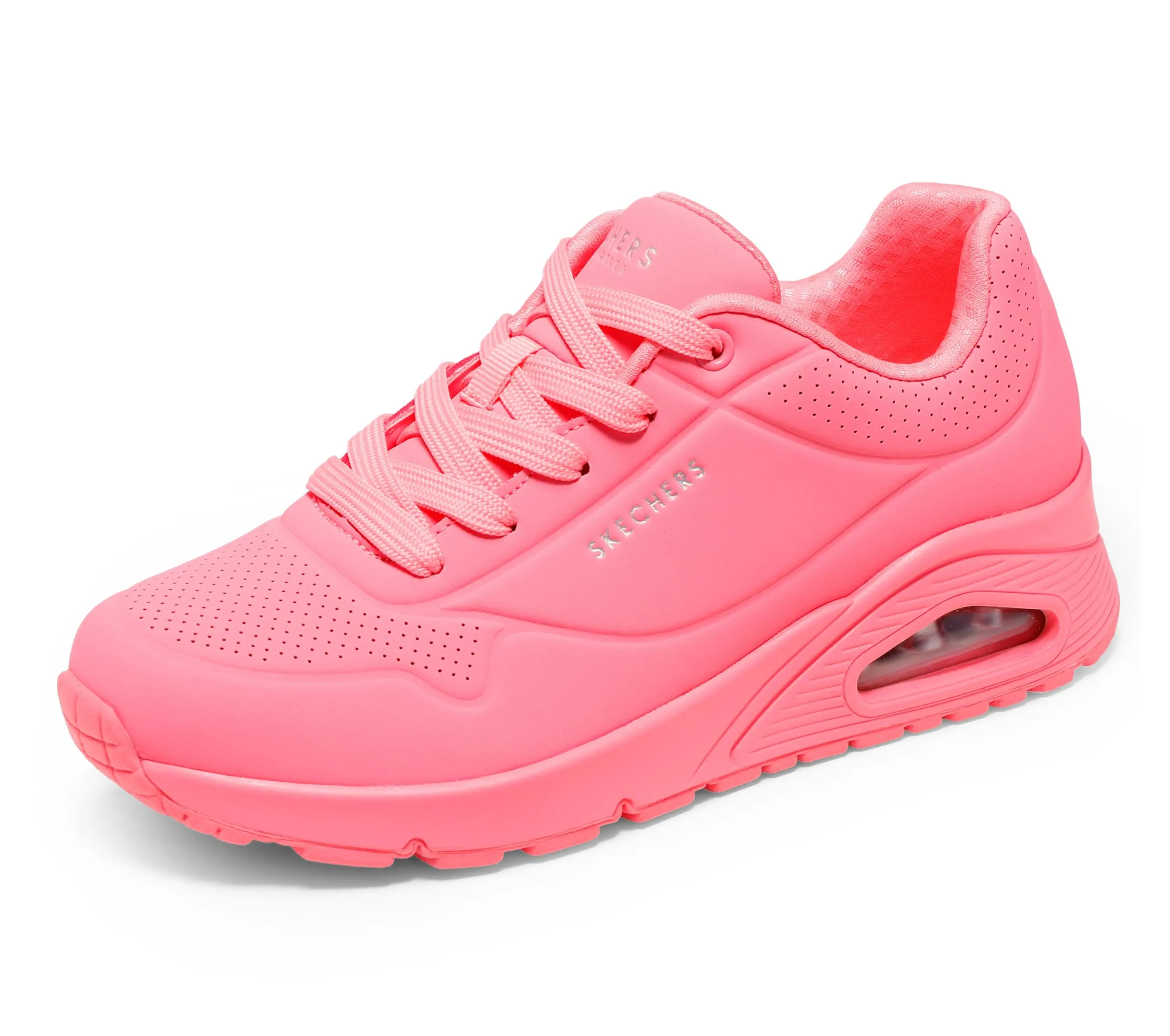 Skechers Uno Stand On Air, Scarpe da ginnastica Donna, Coral Durabuck Mesh, 35.5 EU - immagine 1