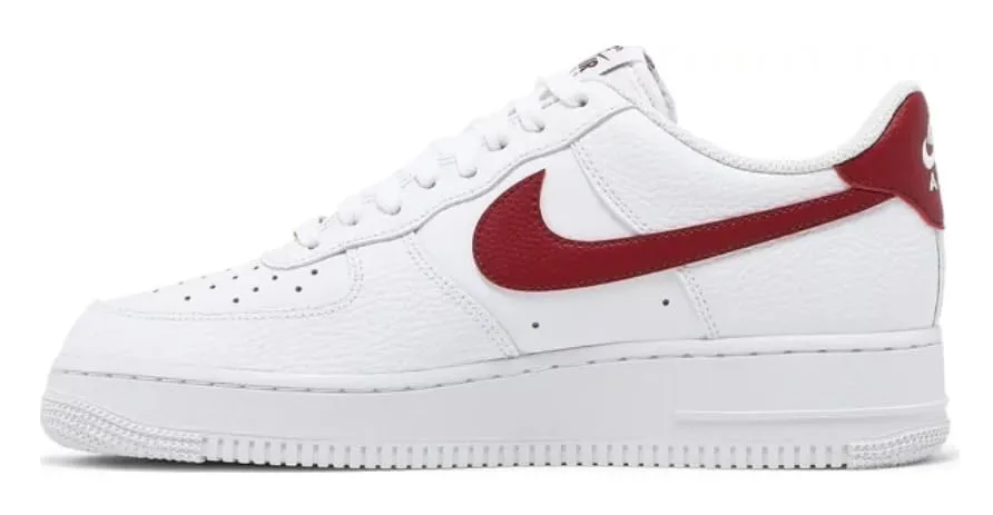 Nike Air Force 1 Donna Bianco e Rosso 40 EU - immagine 1