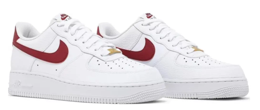 Nike Air Force 1 Donna Bianco e Rosso 40 EU - immagine 2