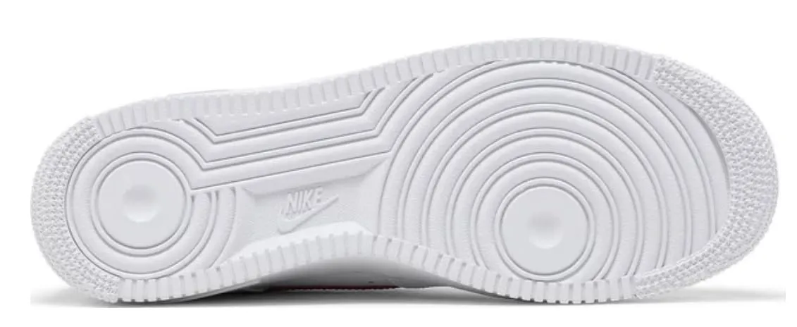 Nike Air Force 1 Donna Bianco e Rosso 40 EU - immagine 3