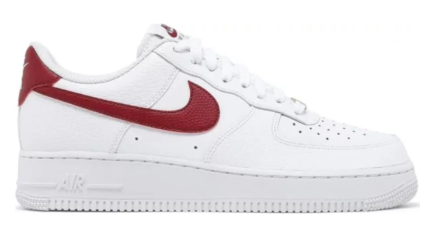 Nike Air Force 1 Donna Bianco e Rosso 40 EU - immagine 5