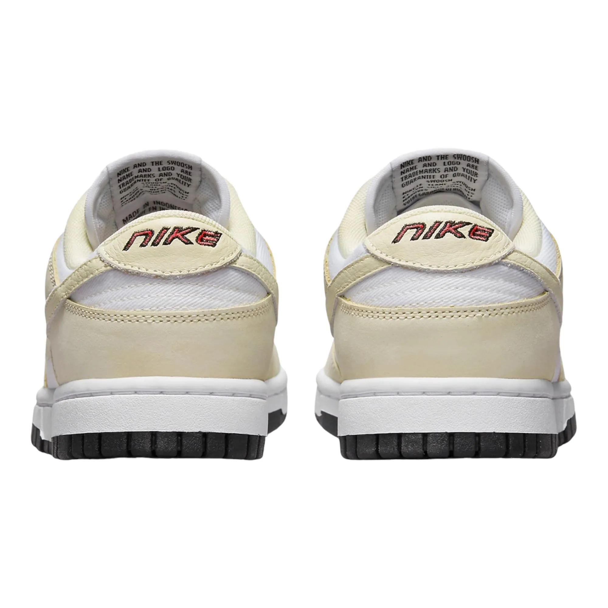 Nike Air Jordan 1 Mid Donna Bianco Latte di Cocco Nero, 41 EU - immagine 5