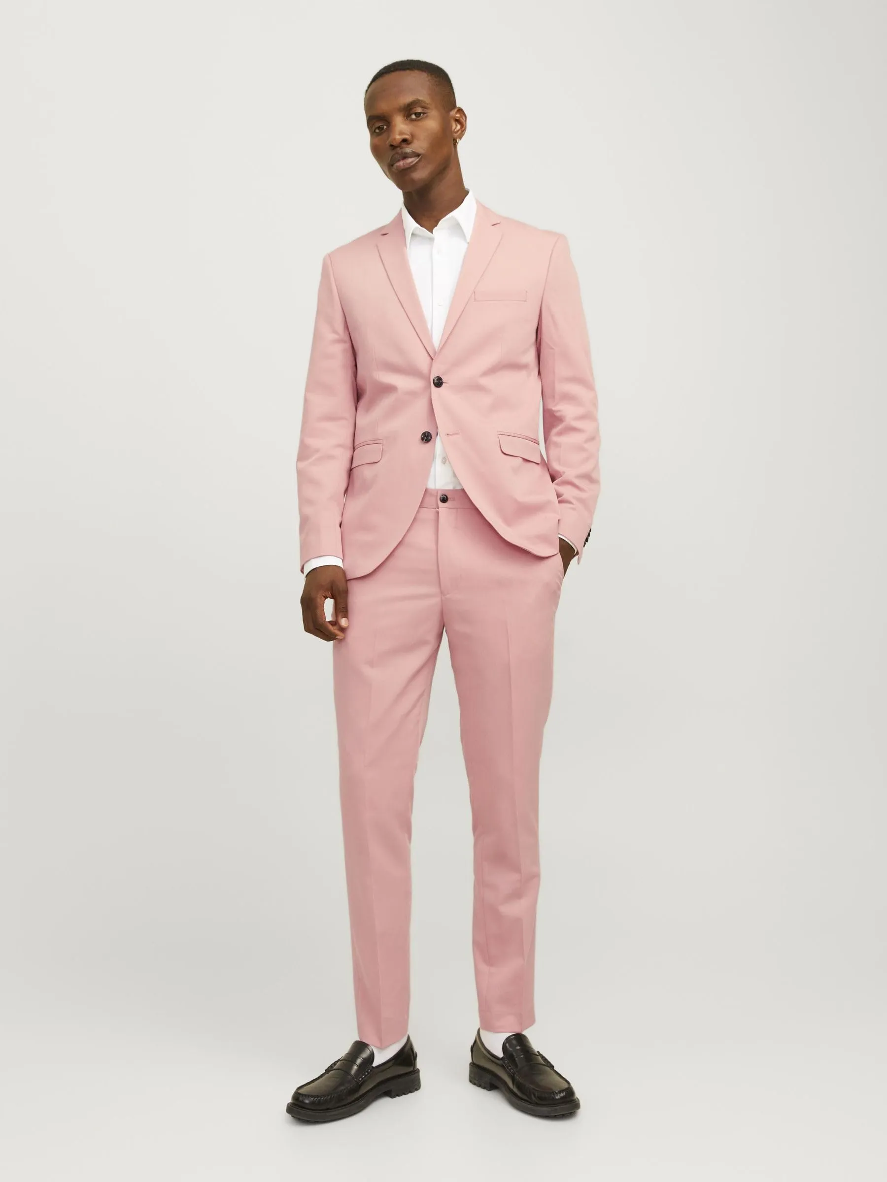 Jack & Jones JPRFRANCO Completo Super Slim Fit Rosa 56 - immagine 3