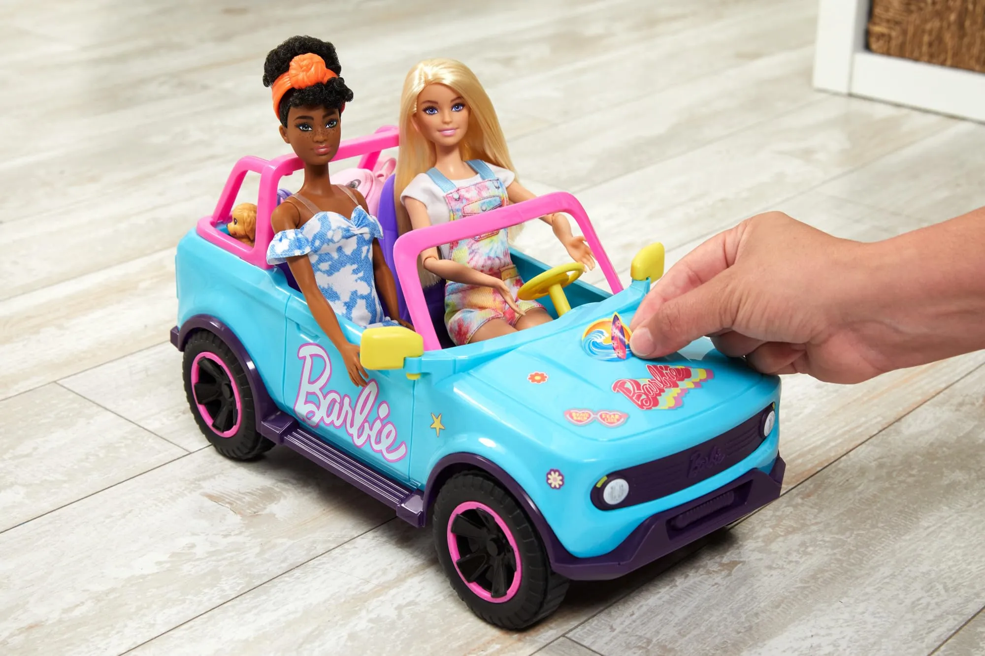 Hot Wheels Barbie SUV RC (HTP53) - immagine 2