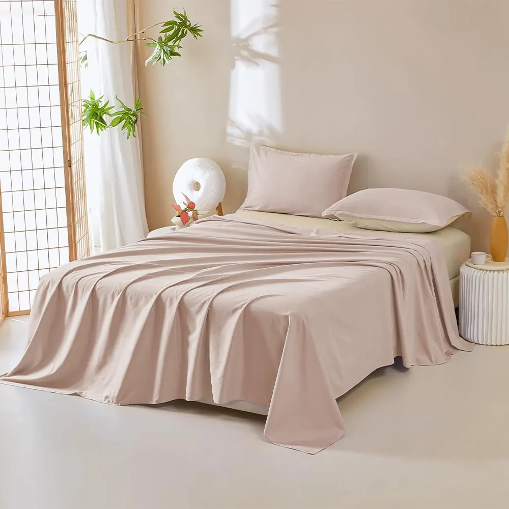 DUJUIKE Copriletto Impermeabile per Materasso e Divano, Cal King/King 250 x 230 cm, Cammello - immagine 6