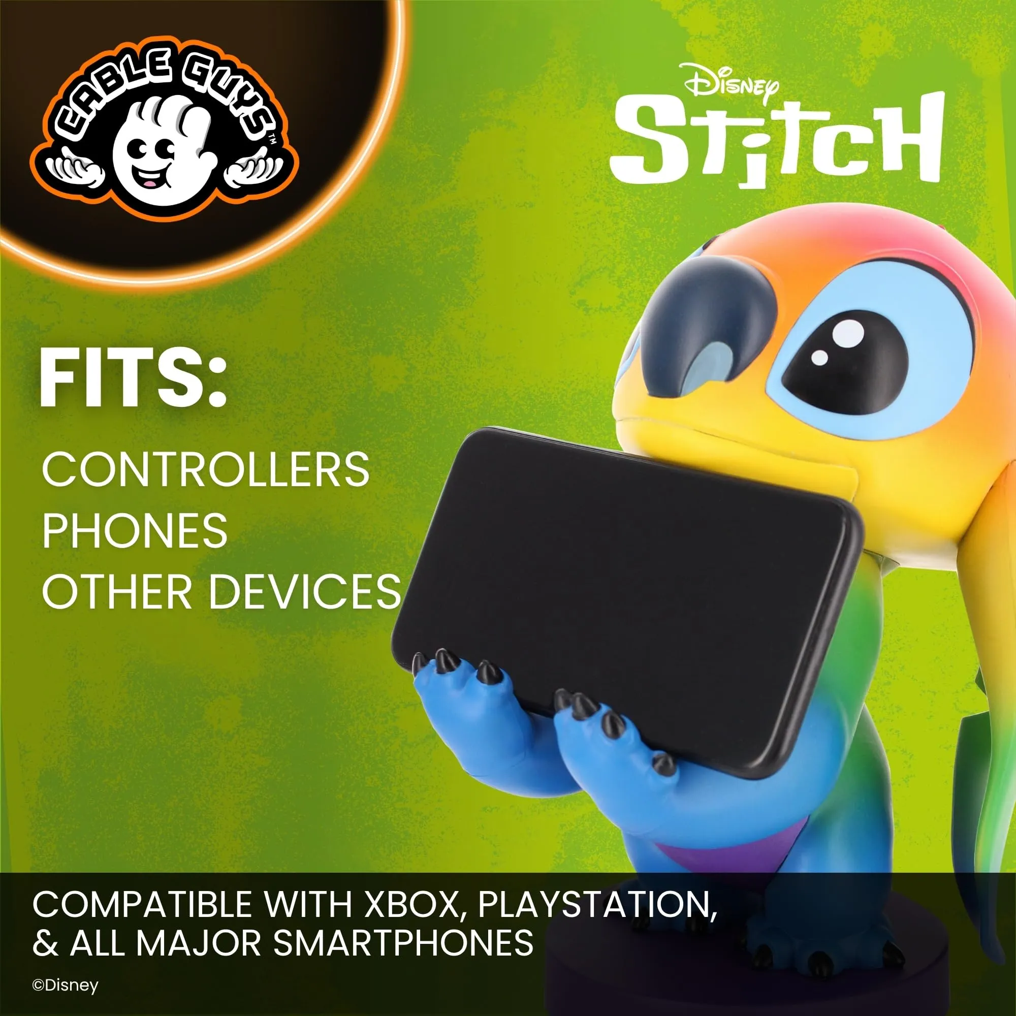Cableguys Rainbow Stitch Supporto Controller e Telefono - immagine 5