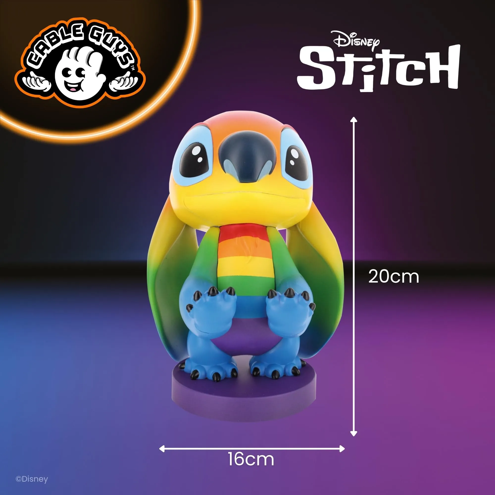 Cableguys Rainbow Stitch Supporto Controller e Telefono - immagine 6