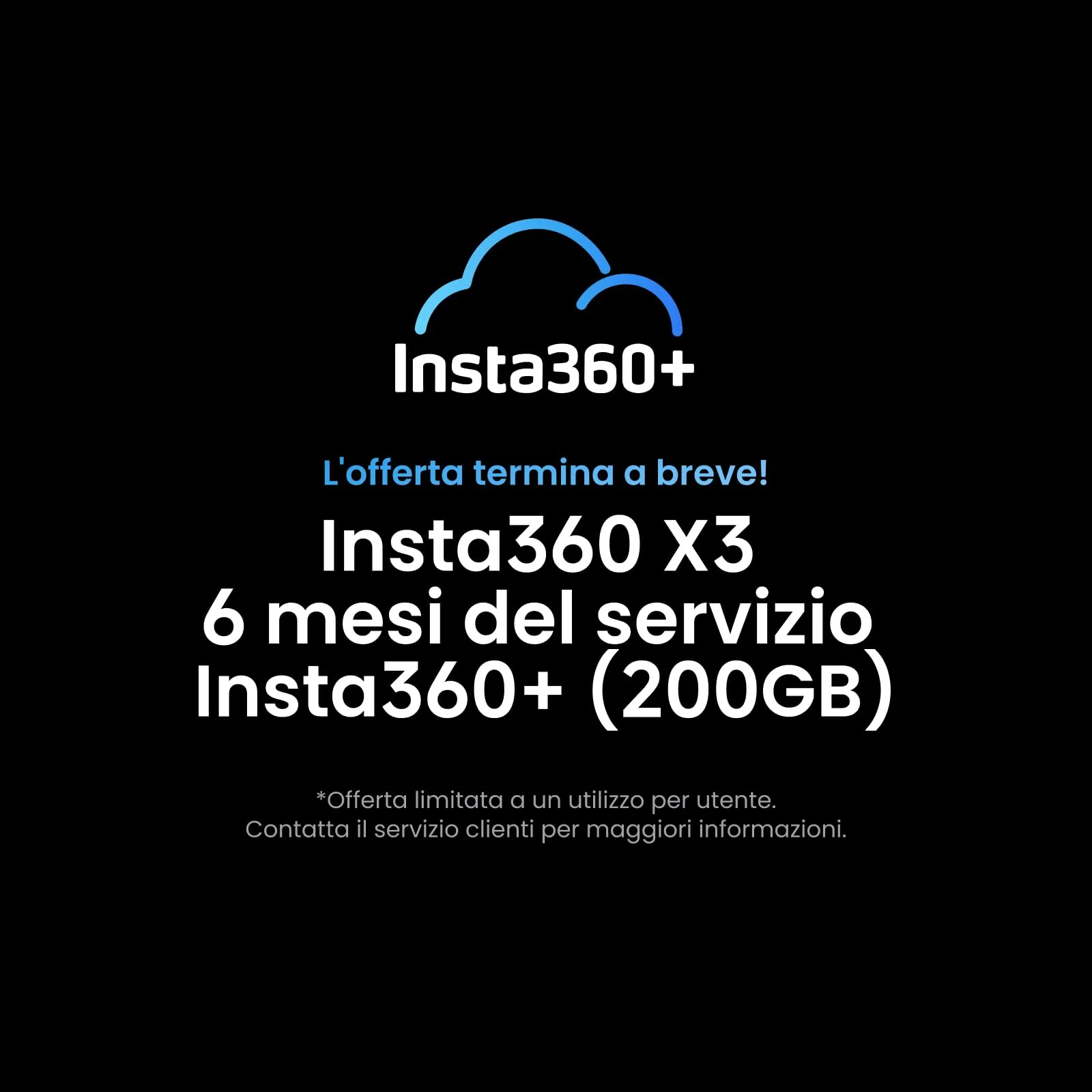 Insta360 X3 Videocamera 360, sensore da 1/2", 5.7K - immagine 2