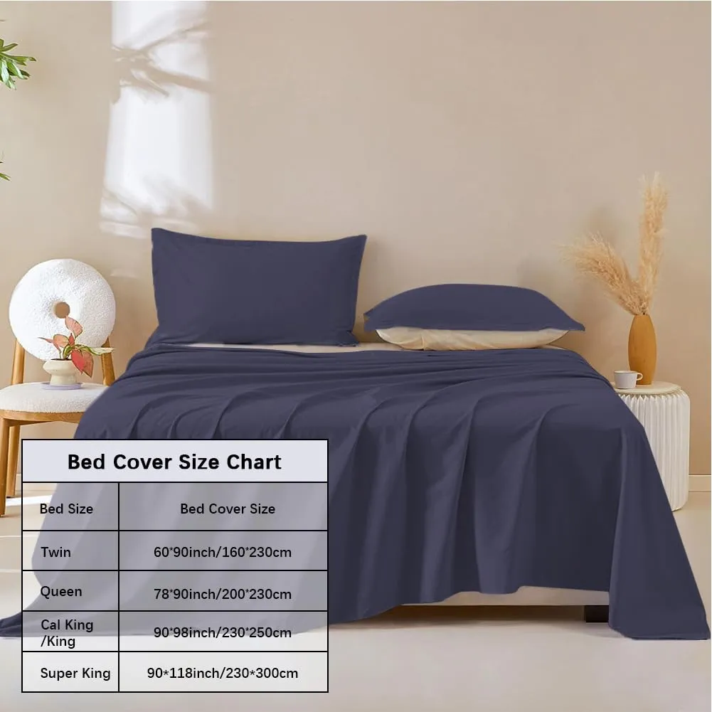 DUJUIKE Copriletto Impermeabile per Letto Matrimoniale, Divano, Cane e Gatto, Twin 160 x 230 cm, Marina Oscura - immagine 3
