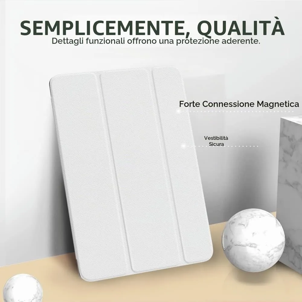 MoKo Cover for iPad 9th/8th/7th Gen 10.2" (2019/2020/2021), Bianco - immagine 3