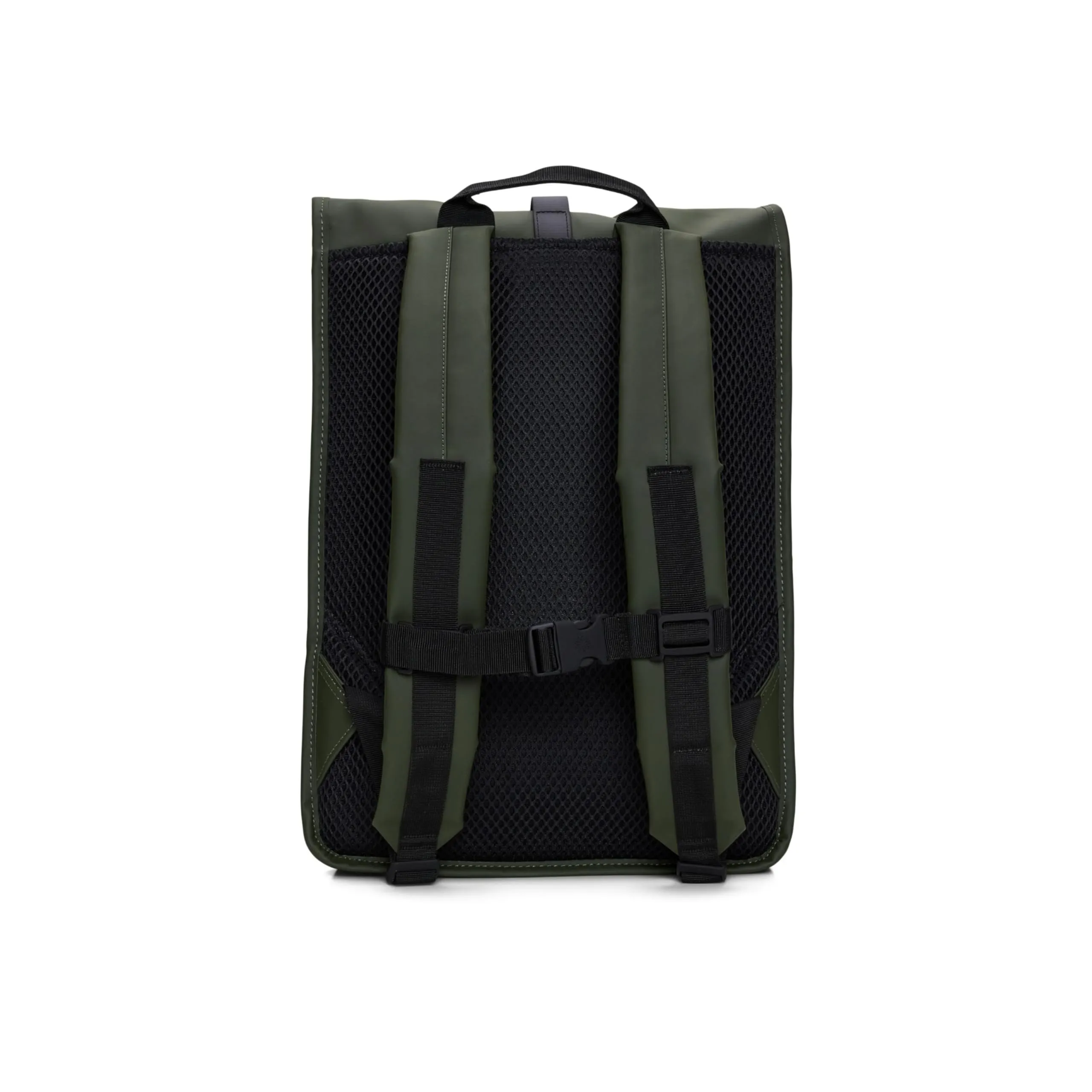 RAINS Rolltop Rucksack 03 Verde - immagine 6