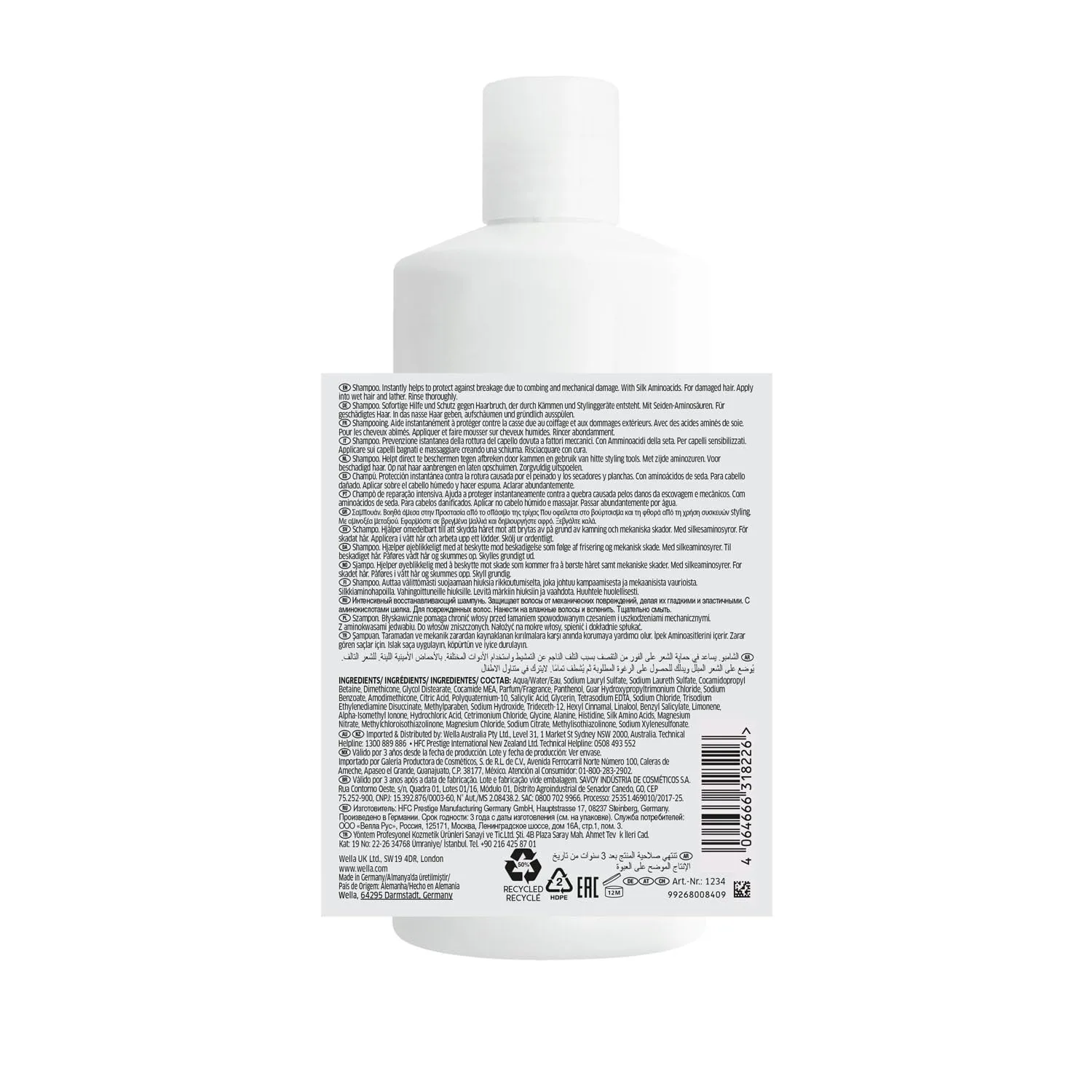 Wella Professionals Fusion Shampoo (500ml) - immagine 2