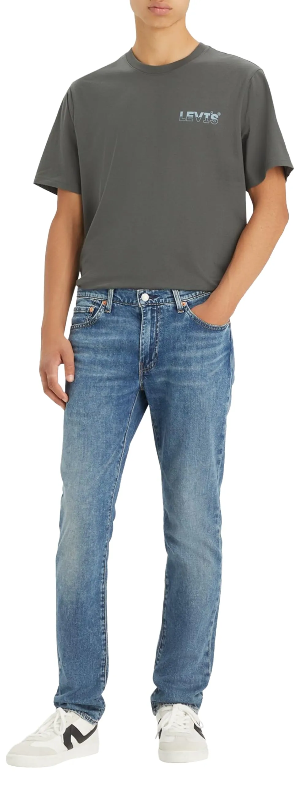 Levi's 511 Slim Jeans Uomo Free To Be Cool, 36W / 34L - immagine 3