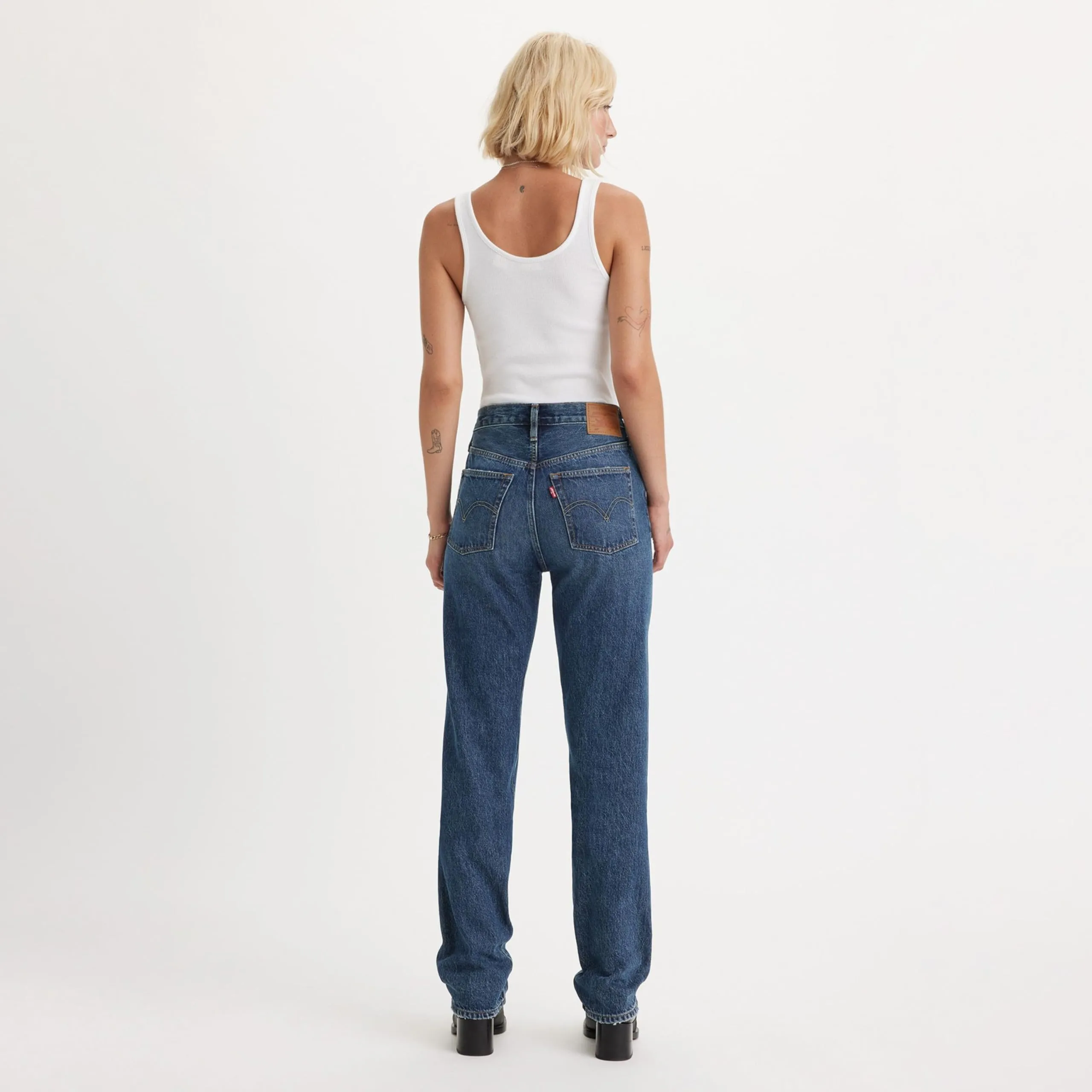 Levi's 501 Jeans for Women, Sunday Morning Sky, 24W / 32L - immagine 4