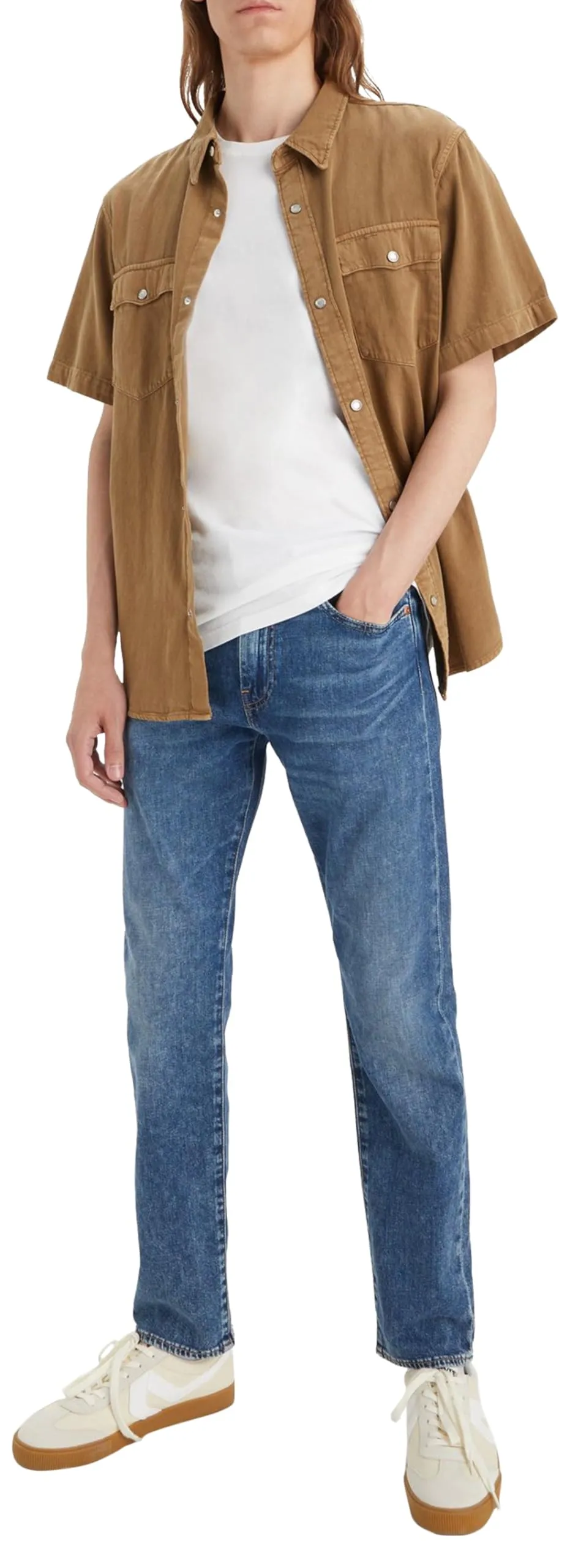Levi's 502 Taper Jeans Uomo, Free To Be Cool, 32W / 33L - immagine 5