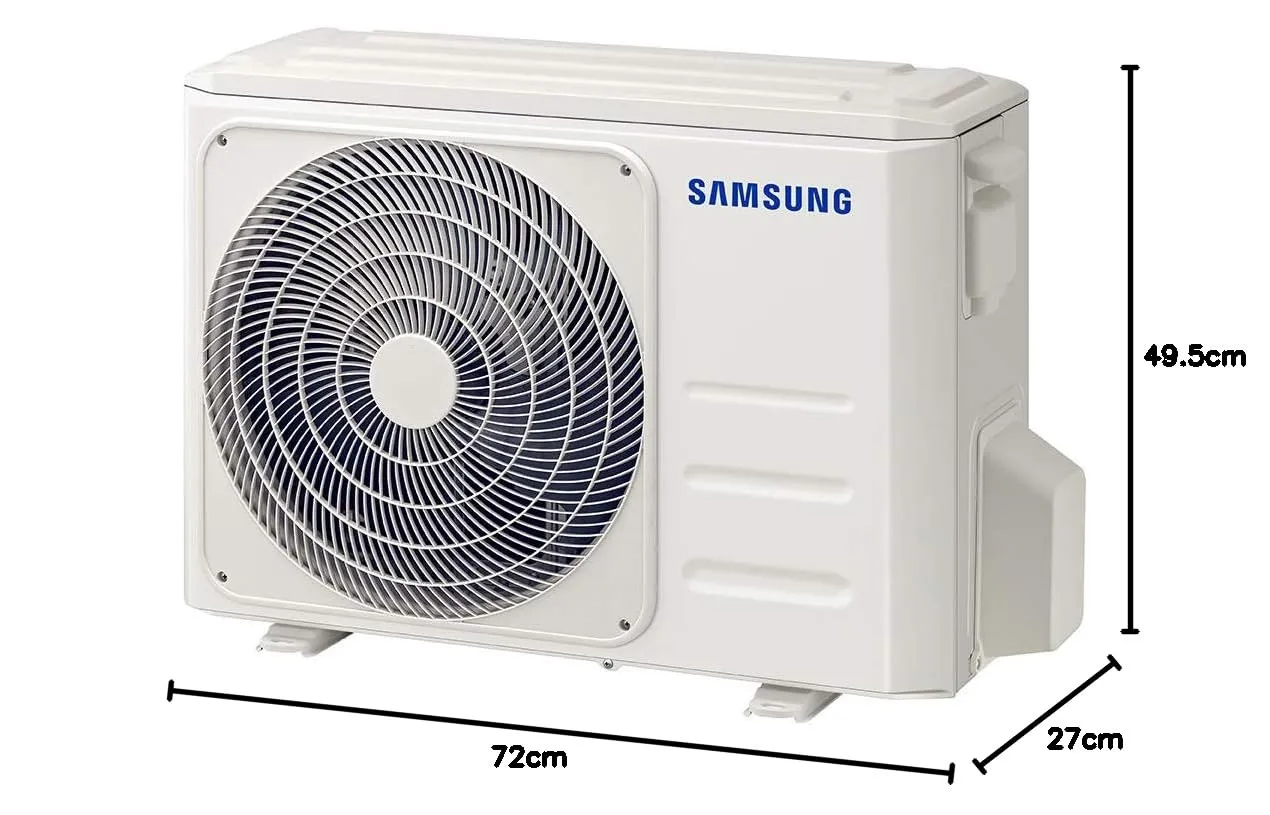 Samsung AR30 Malibu Climatizzatore Monosplit Pompa di Calore 12000 BTU Gas R32 AR12TXHQBWKNEU+AR12TXHQBWKXEU Classe A++/A - immagine 6