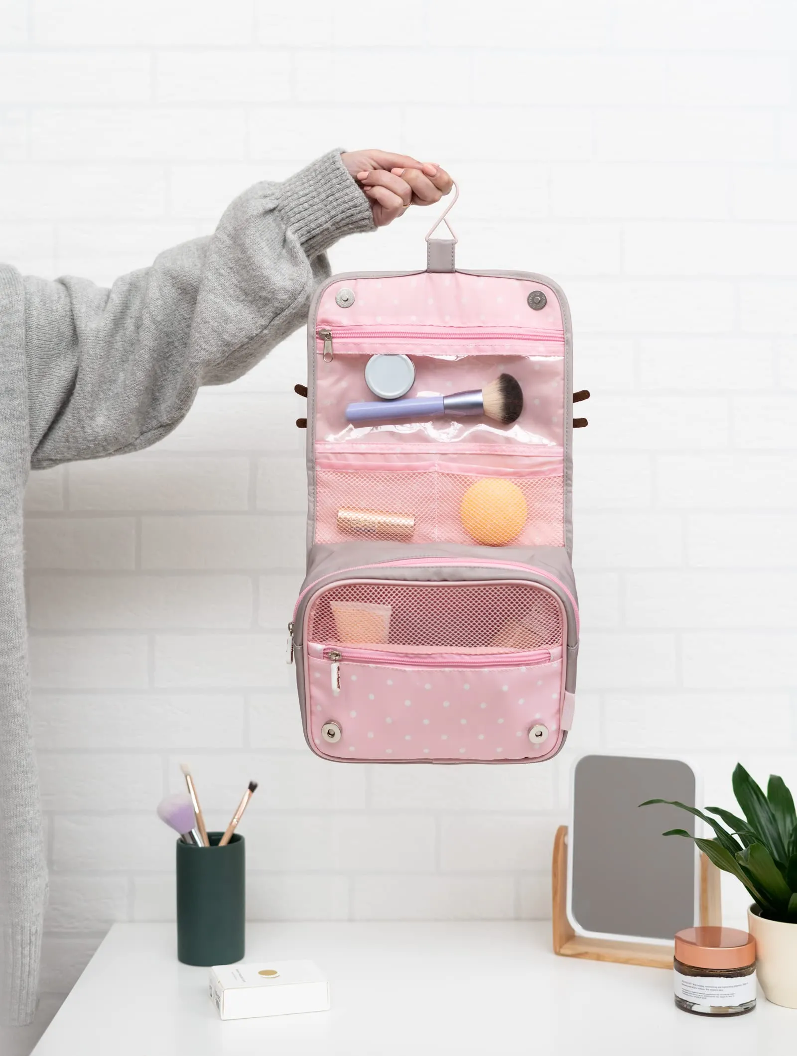 Grupo Erik Pusheen Beauty Case da Viaggio Organizer Trucchi - immagine 7
