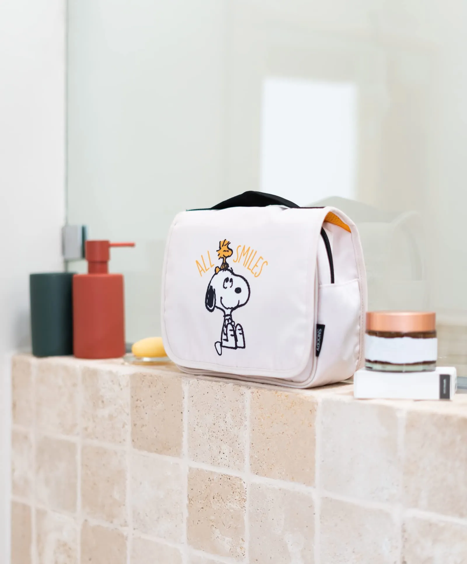 Grupo Erik Snoopy Peanuts Beauty Case da Viaggio Organizer Trucchi - immagine 4