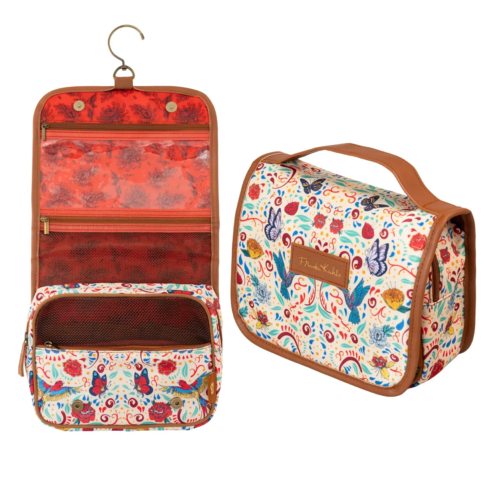 Grupo Erik Frida Kahlo Beauty Case da Viaggio Organizer Trucchi - immagine 1
