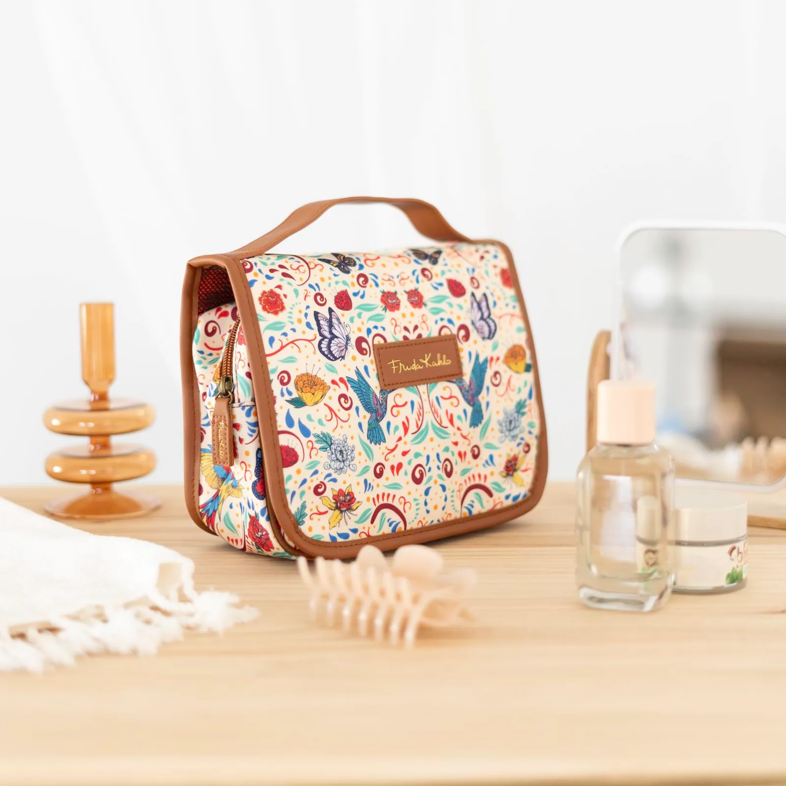 Grupo Erik Frida Kahlo Beauty Case da Viaggio Organizer Trucchi - immagine 3