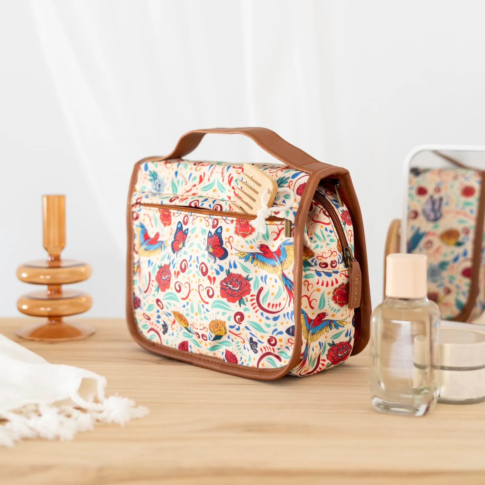 Grupo Erik Frida Kahlo Beauty Case da Viaggio Organizer Trucchi - immagine 5