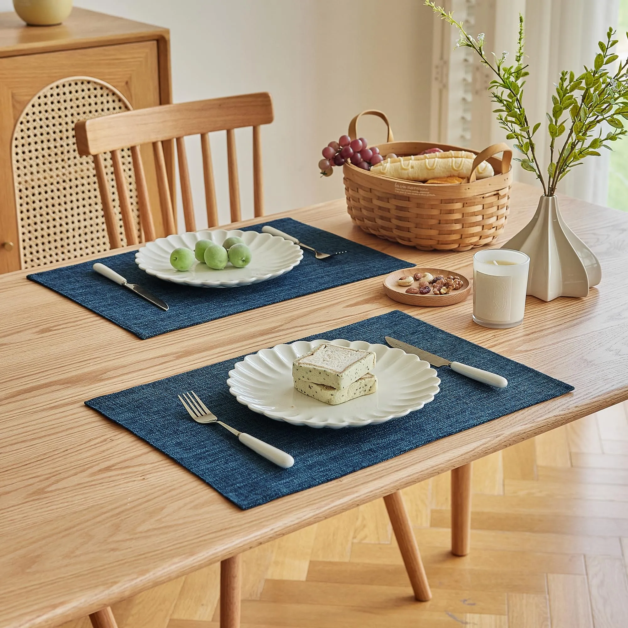 Softalker Tovagliette in finto lino, set di 4, 30,5 x 45,7 cm - immagine 2