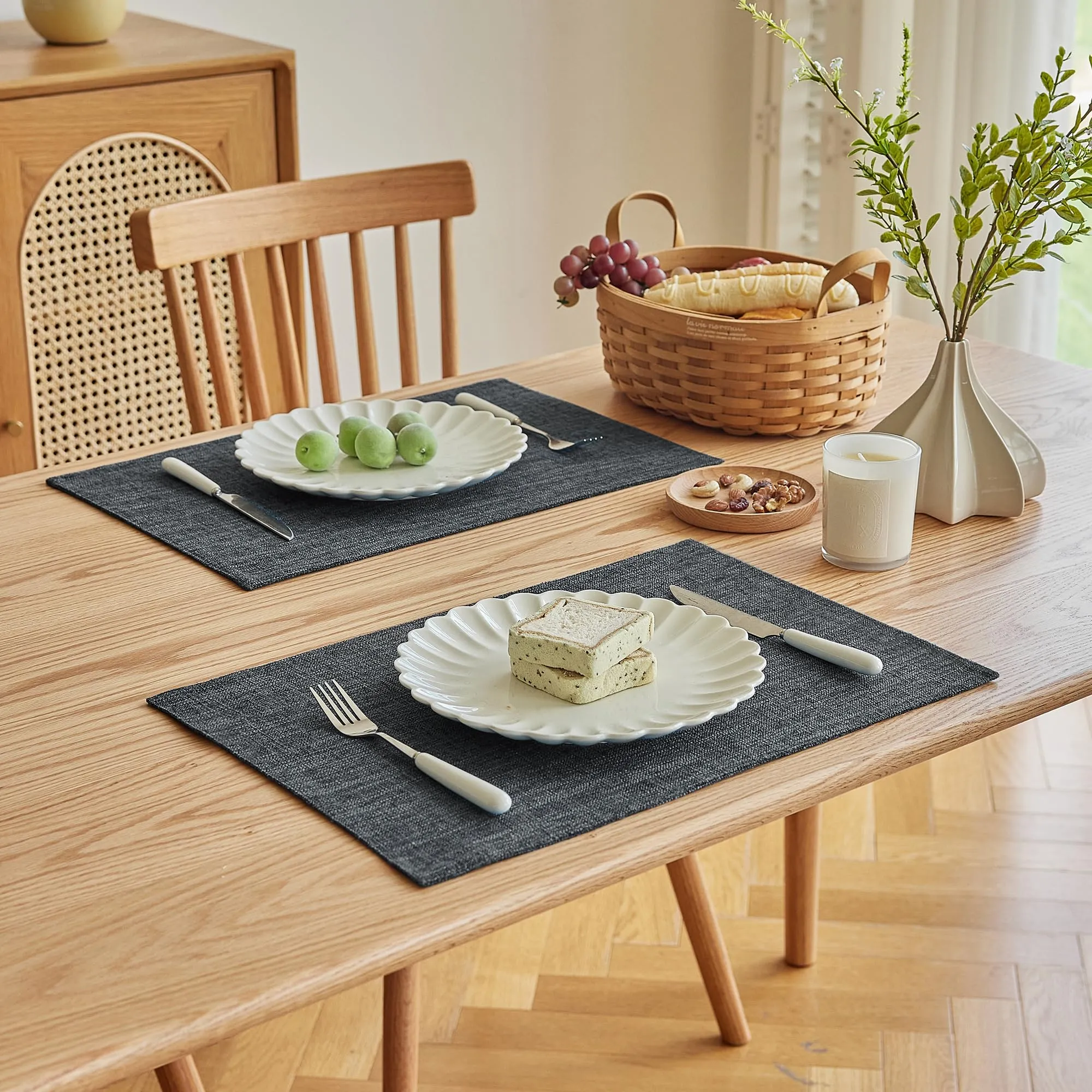 Softalker Tovagliette in finto lino, set di 4, 30,5 x 45,7 cm - immagine 2