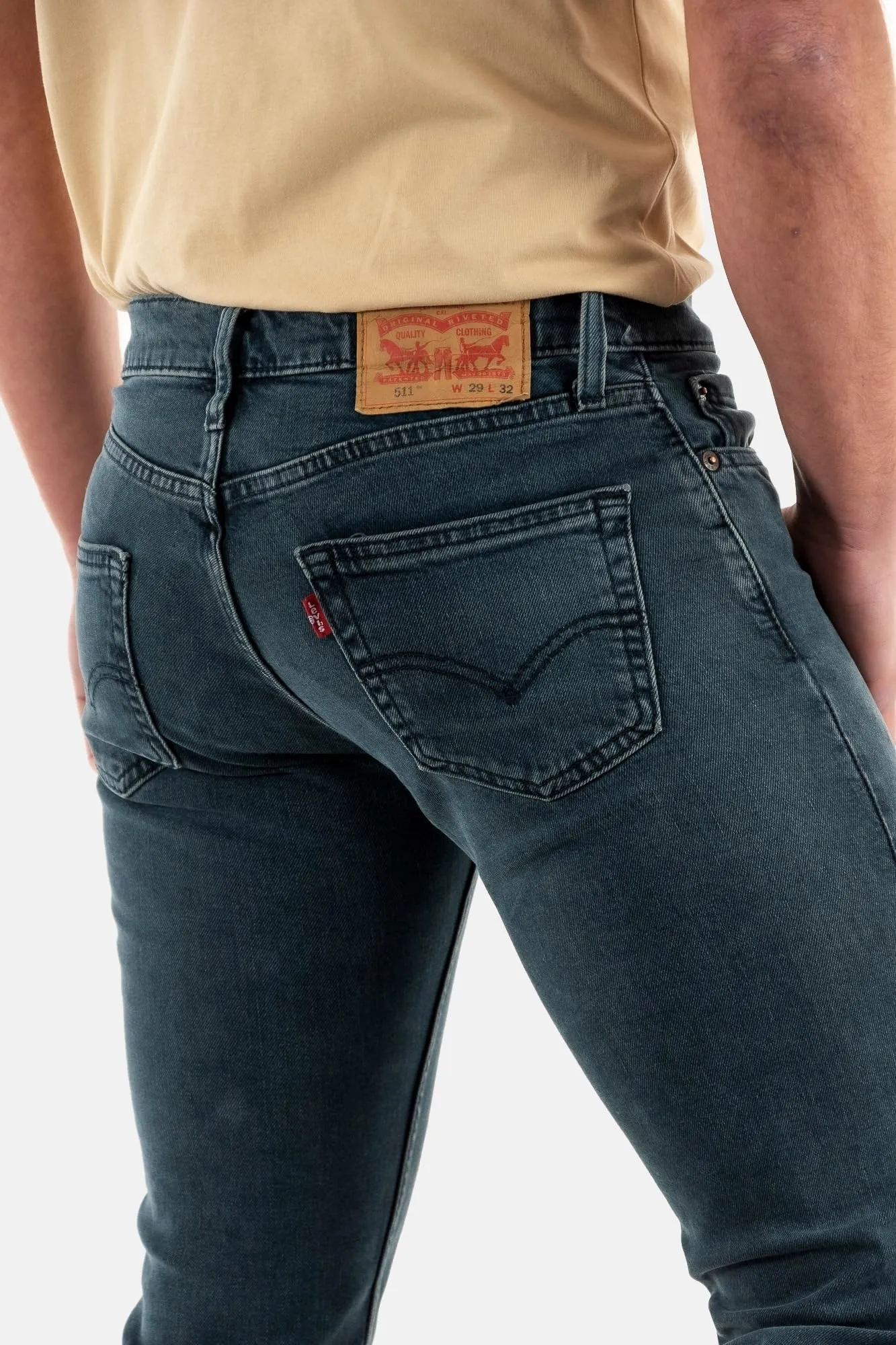 Levi's 511 Slim Jeans Uomo, Indigo Seeped ADV, 33W / 30L - immagine 3