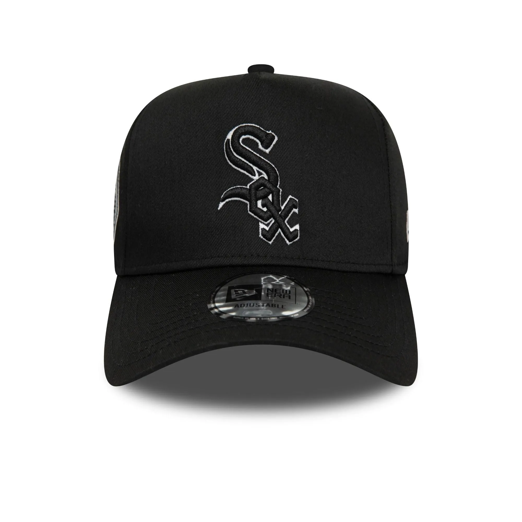 New Era Chicago White Sox E-Frame Snapback Cap MLB Baseball Black - One Size - immagine 2