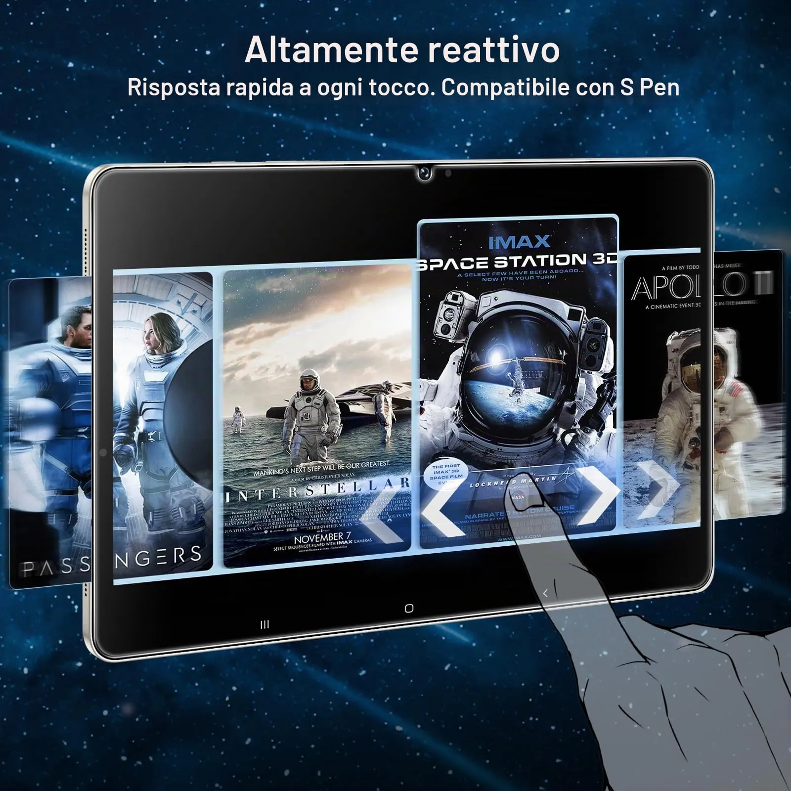 JETech Pellicola Protettiva in Vetro Temperato per Samsung Galaxy Tab S10+, S9 FE+, S9+ 12,4", 2 Pezzi - immagine 6