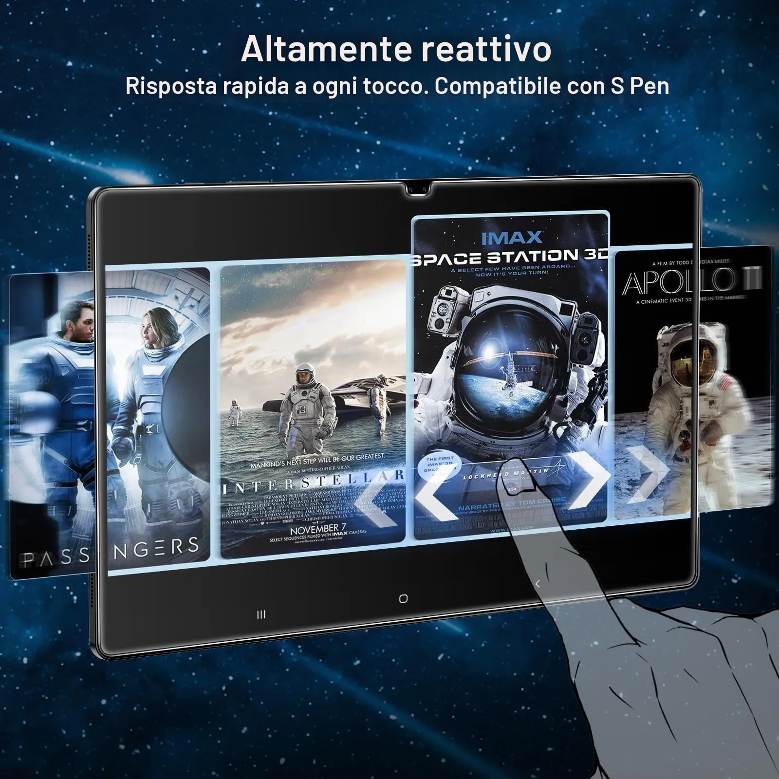 JETech Pellicola Protettiva in Vetro Temperato per Samsung Galaxy Tab S10 Ultra / S9 Ultra 14,6", 2 Pezzi - immagine 6