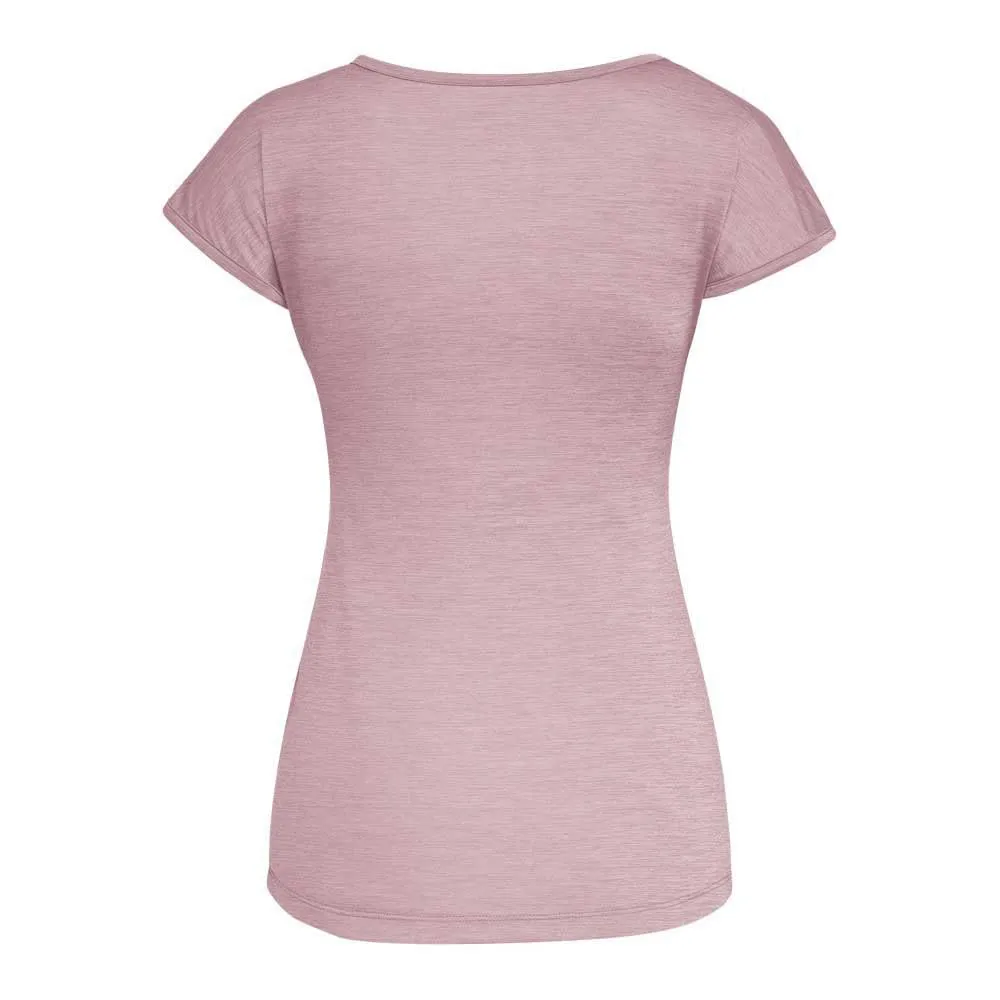 Salewa Puez Melange Dry W S/S Tee, Zephyr Melange, XXS Donna - immagine 4