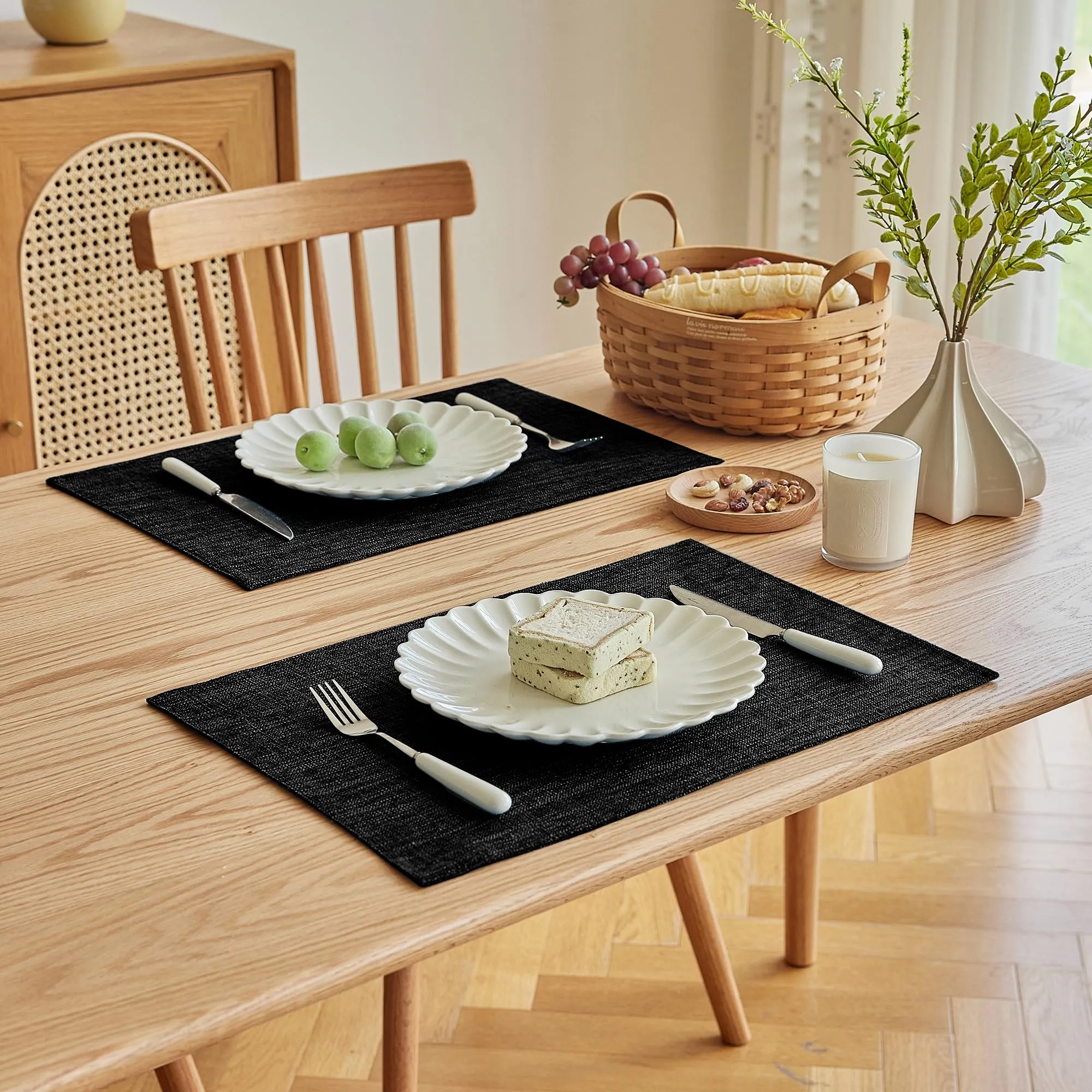 Softalker Tovagliette in Finta Lino, Set di 4, 30,5 x 45,7 cm - immagine 2