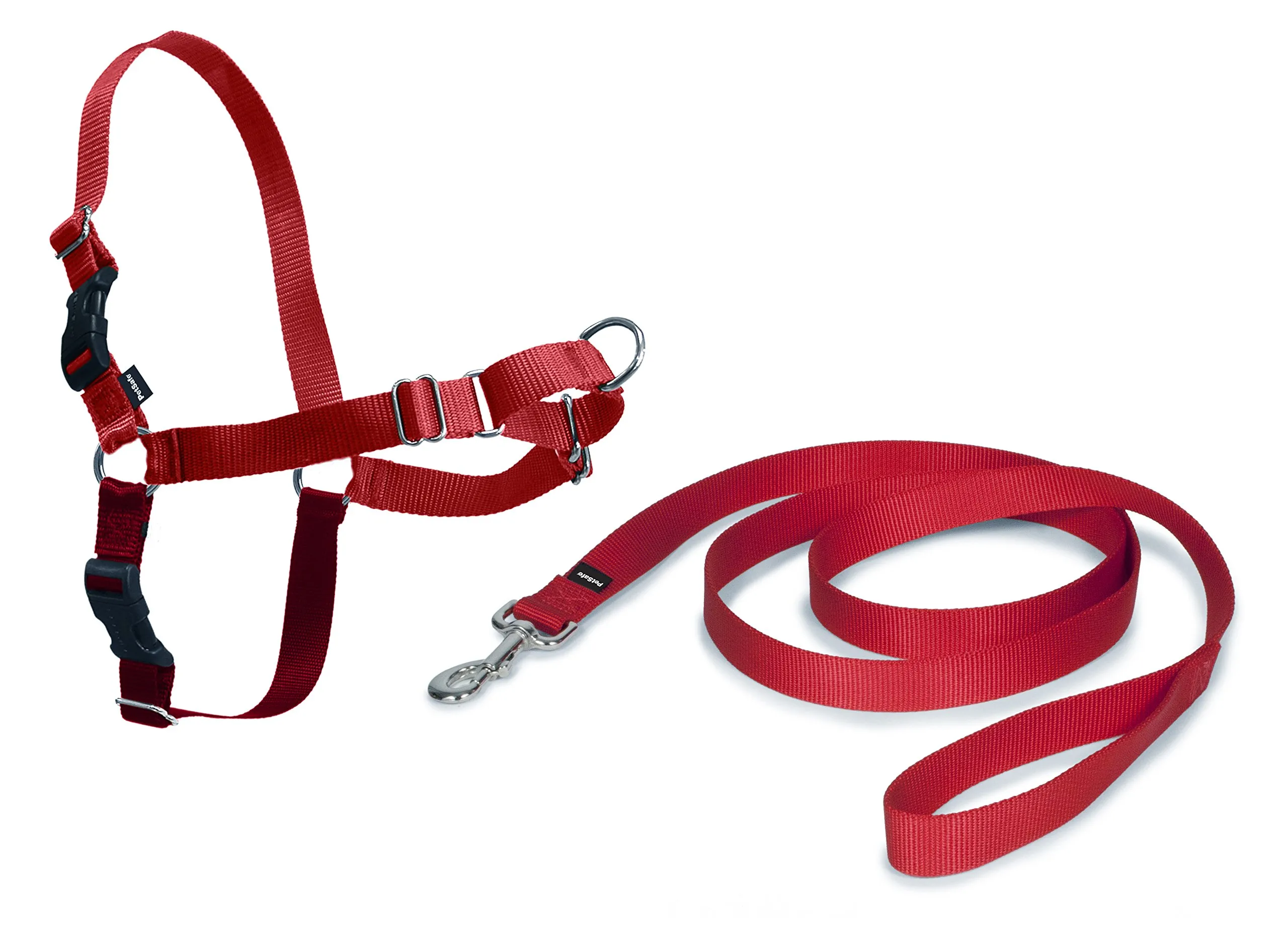 PetSafe Easy Walk Pettorina Anti-tiro per Cani, Rosso, L - immagine 1
