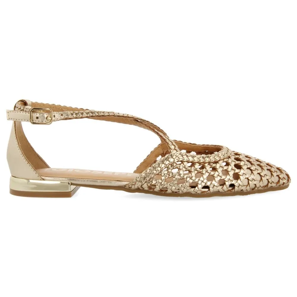 Gioseppo Balletto Piatto Donna, Platino, 39 EU - immagine 3