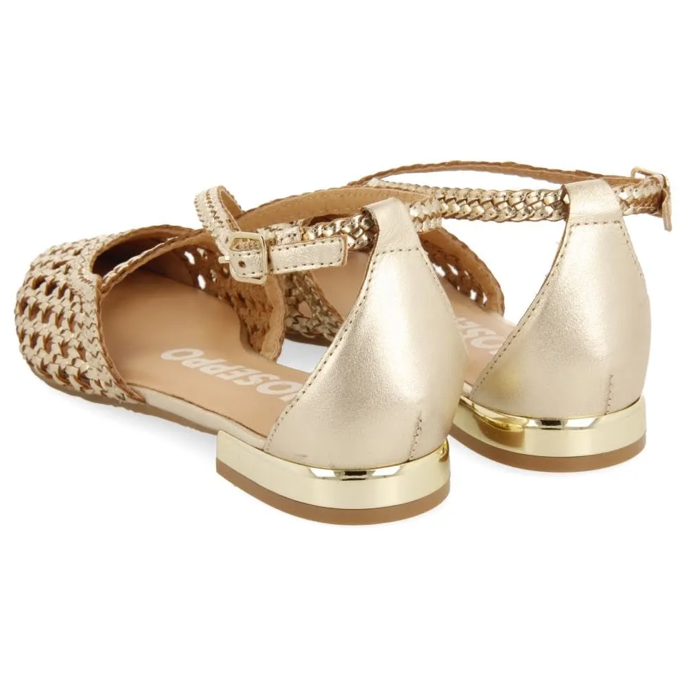 Gioseppo Balletto Piatto Donna, Platino, 39 EU - immagine 4