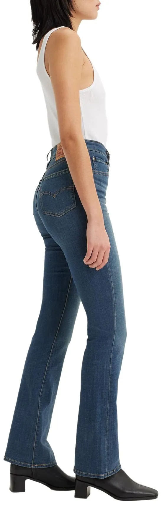 Levi's 725 High Rise Bootcut Jeans da Donna, Lapis Speed, 29W x 32L - immagine 2