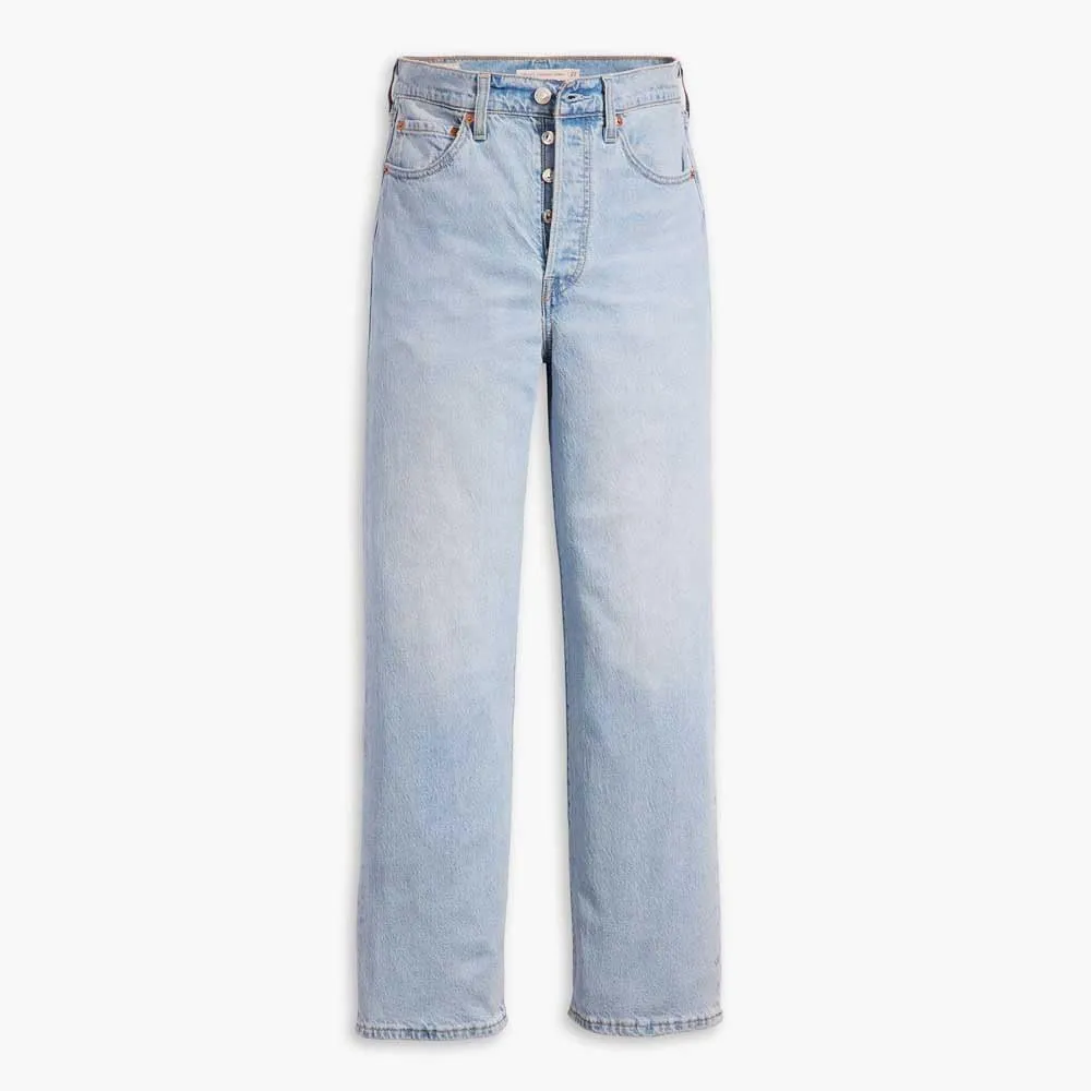Levi's Ribcage Straight Ankle Jeans, Cool Blue Popsicle, 27W / 27L - immagine 3