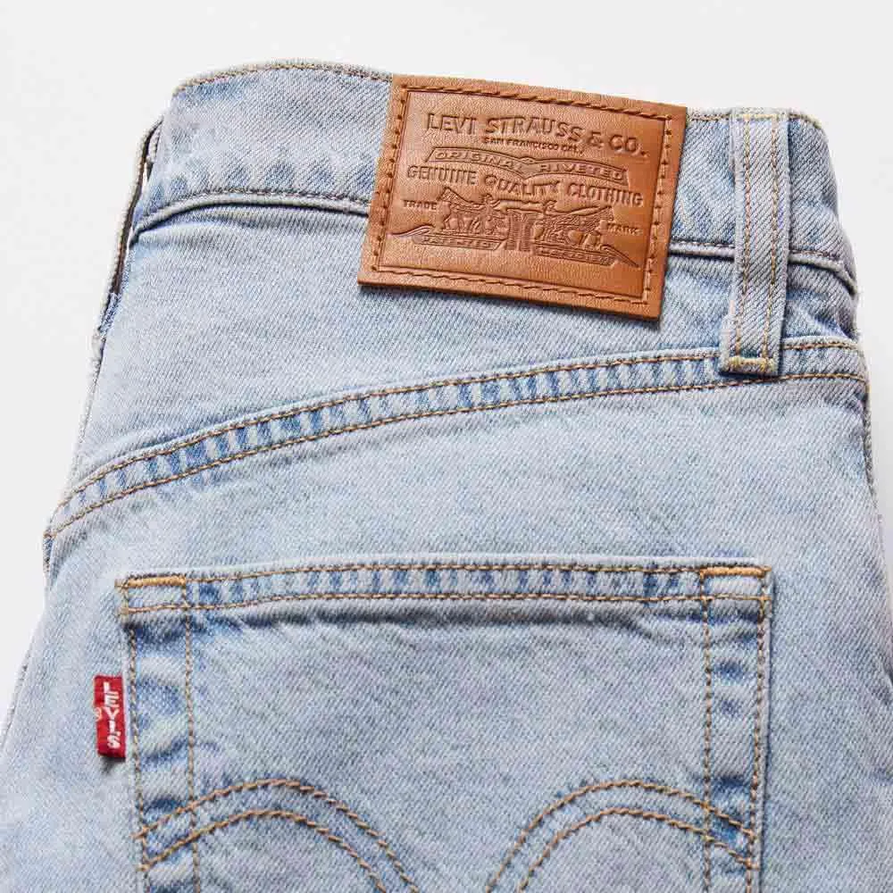 Levi's Ribcage Straight Ankle Jeans, Cool Blue Popsicle, 27W / 27L - immagine 6