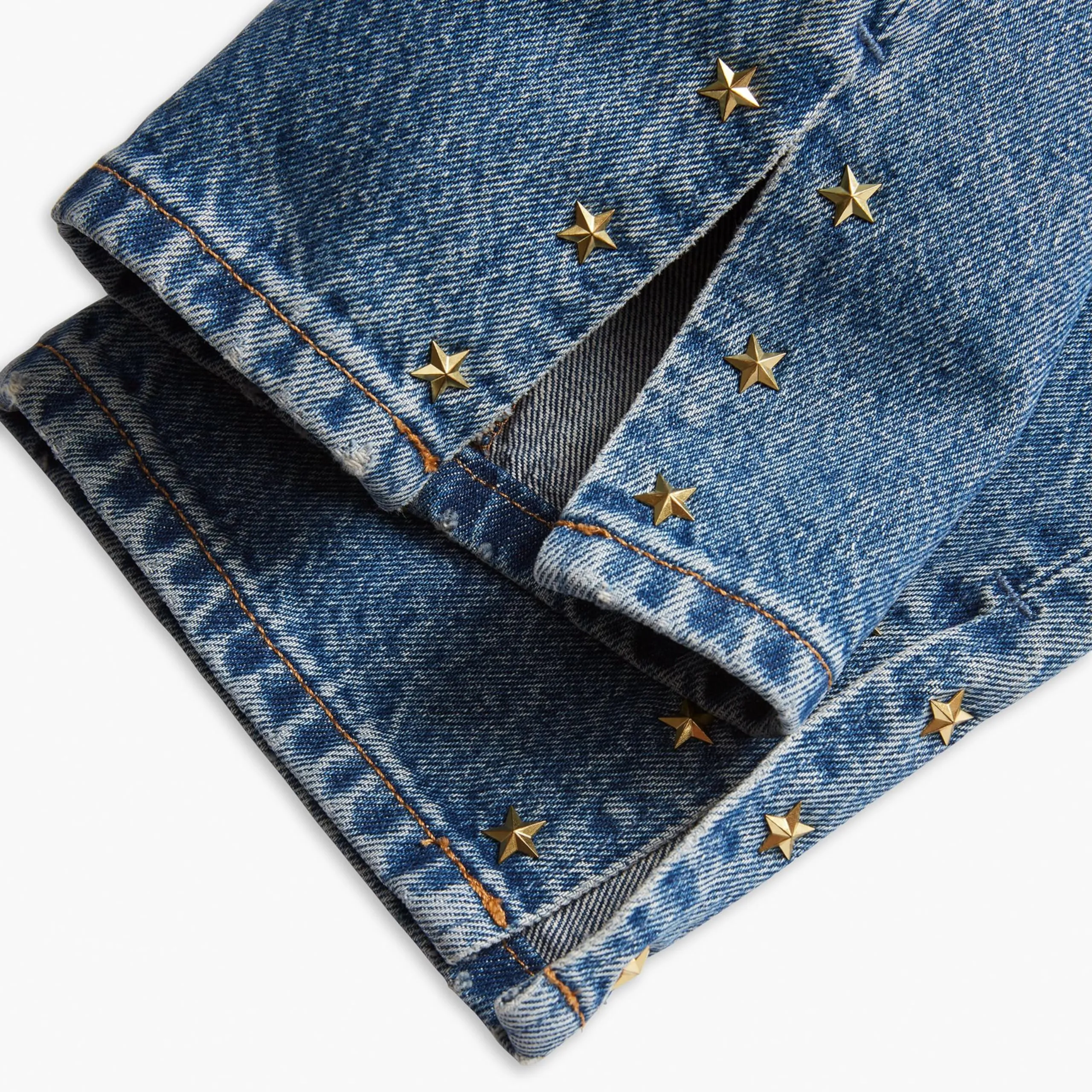 Levi's 501 Crop Jeans Donna, Indaco Seeped ADV, 36W / 34L - immagine 4