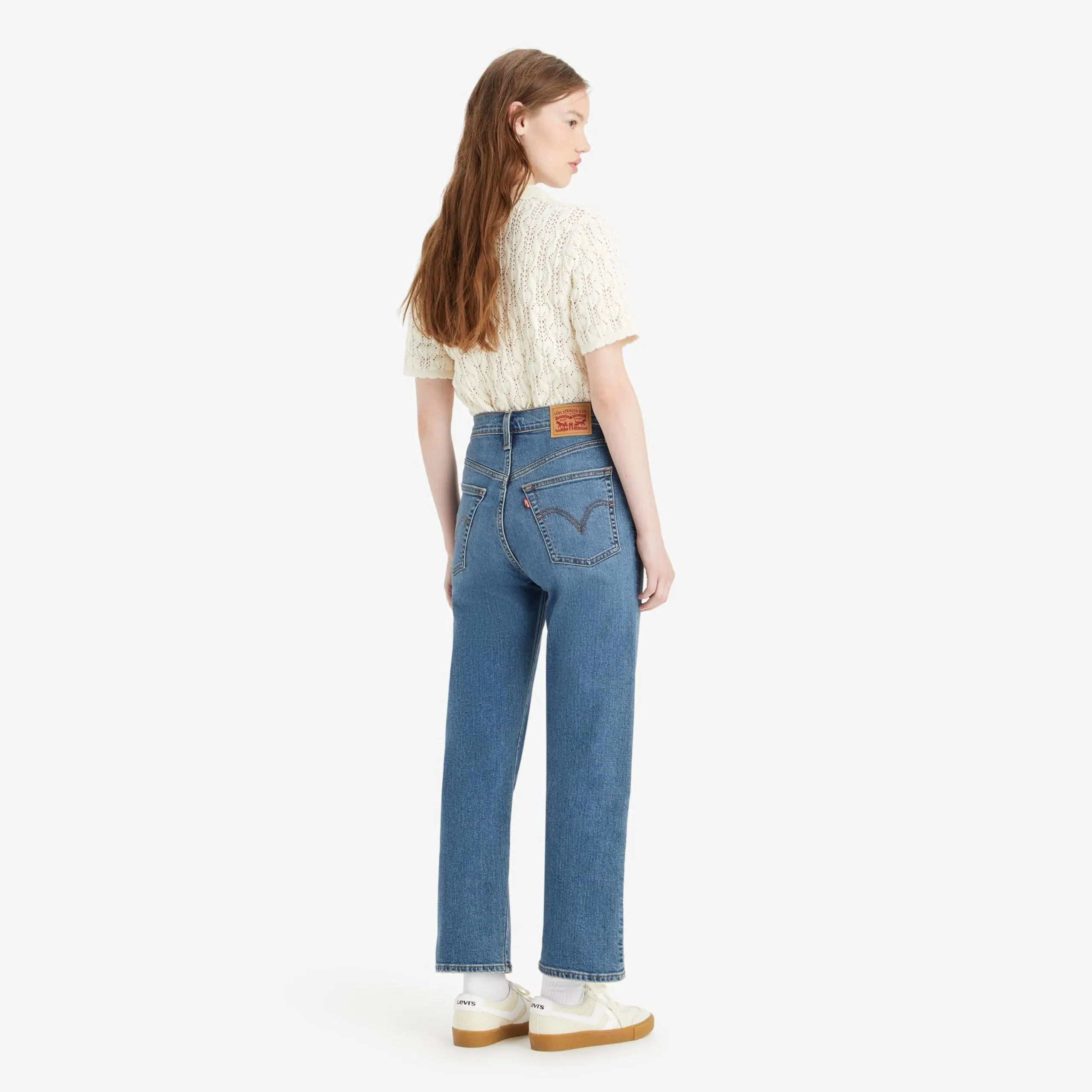 Levi's Ribcage Straight Ankle Jeans, Elevated Taste, 25W / 29L - immagine 3