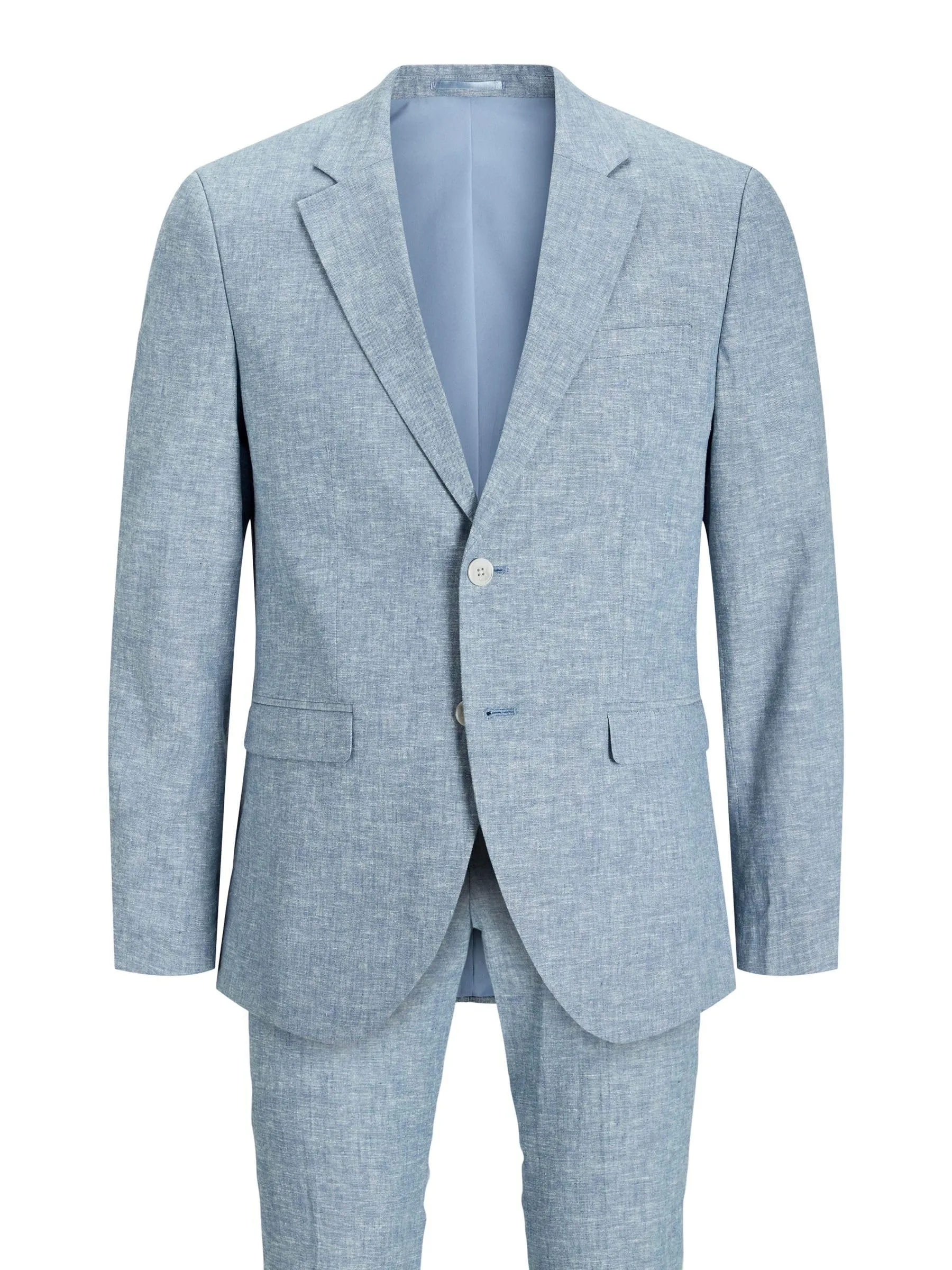 Jack & Jones Jprriviera Linen Suit Slim Fit - Troposphere, Size 66 - immagine 2