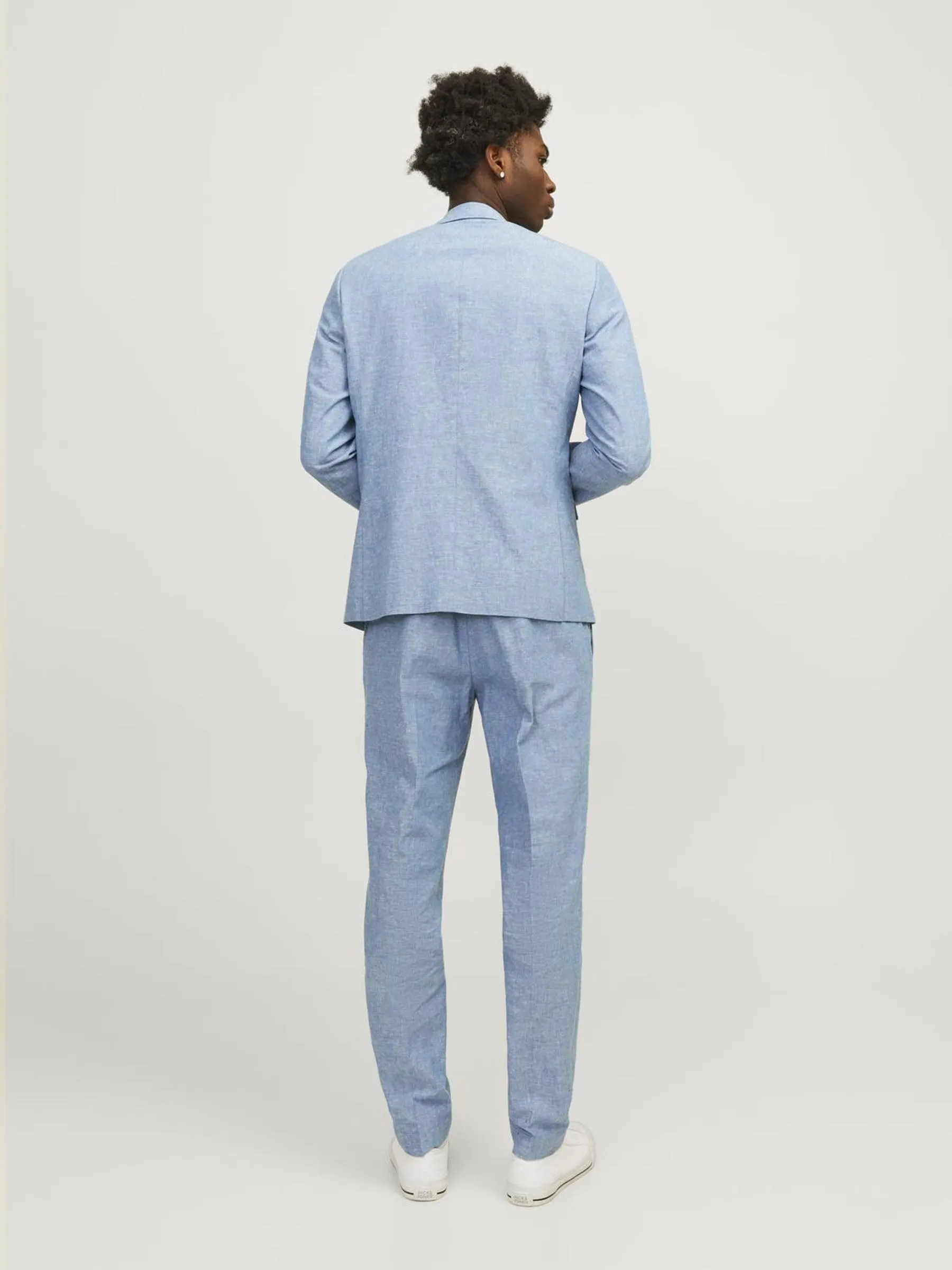 Jack & Jones Jprriviera Linen Suit Slim Fit - Troposphere, Size 66 - immagine 4
