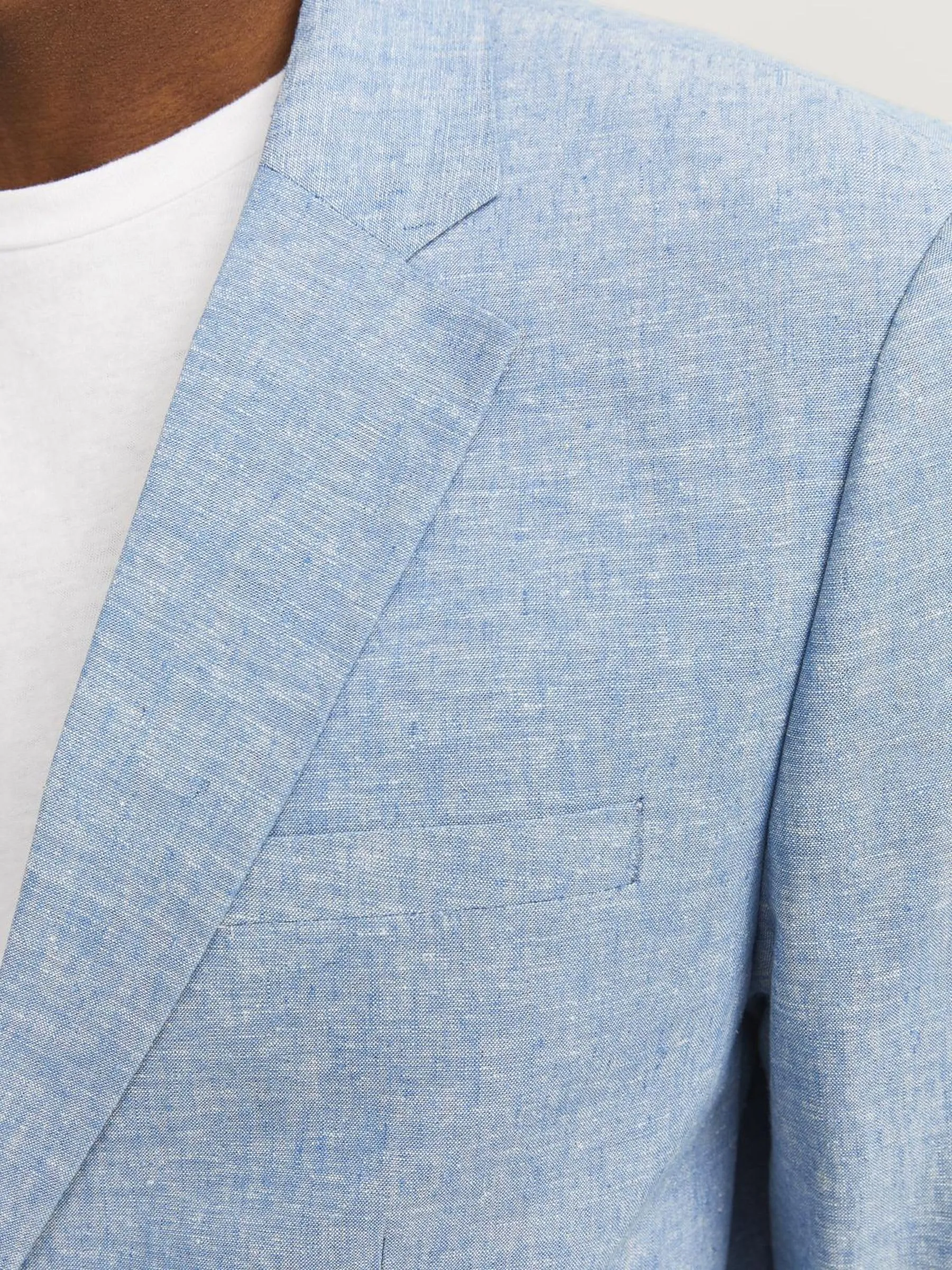 Jack & Jones Jprriviera Linen Suit Slim Fit - Troposphere, Size 66 - immagine 5