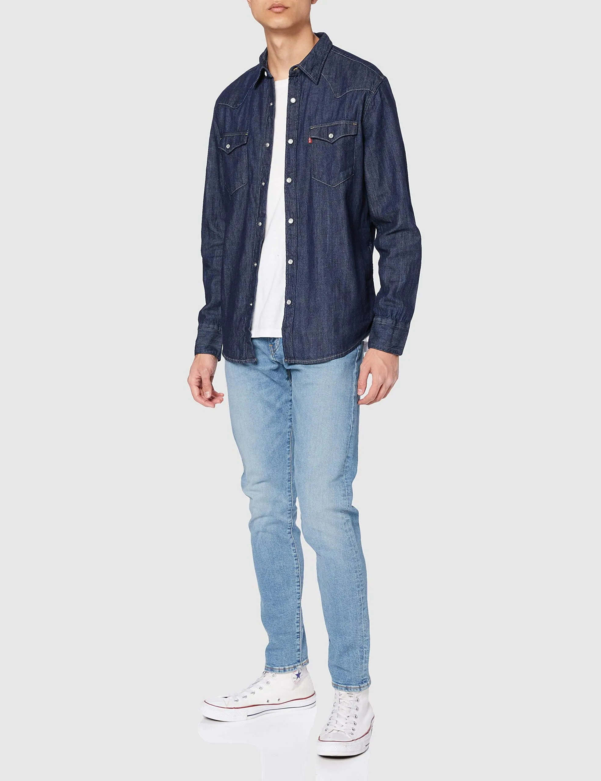 Levi's 512 Slim Taper Jeans, Blu, 34W / 30L - immagine 5