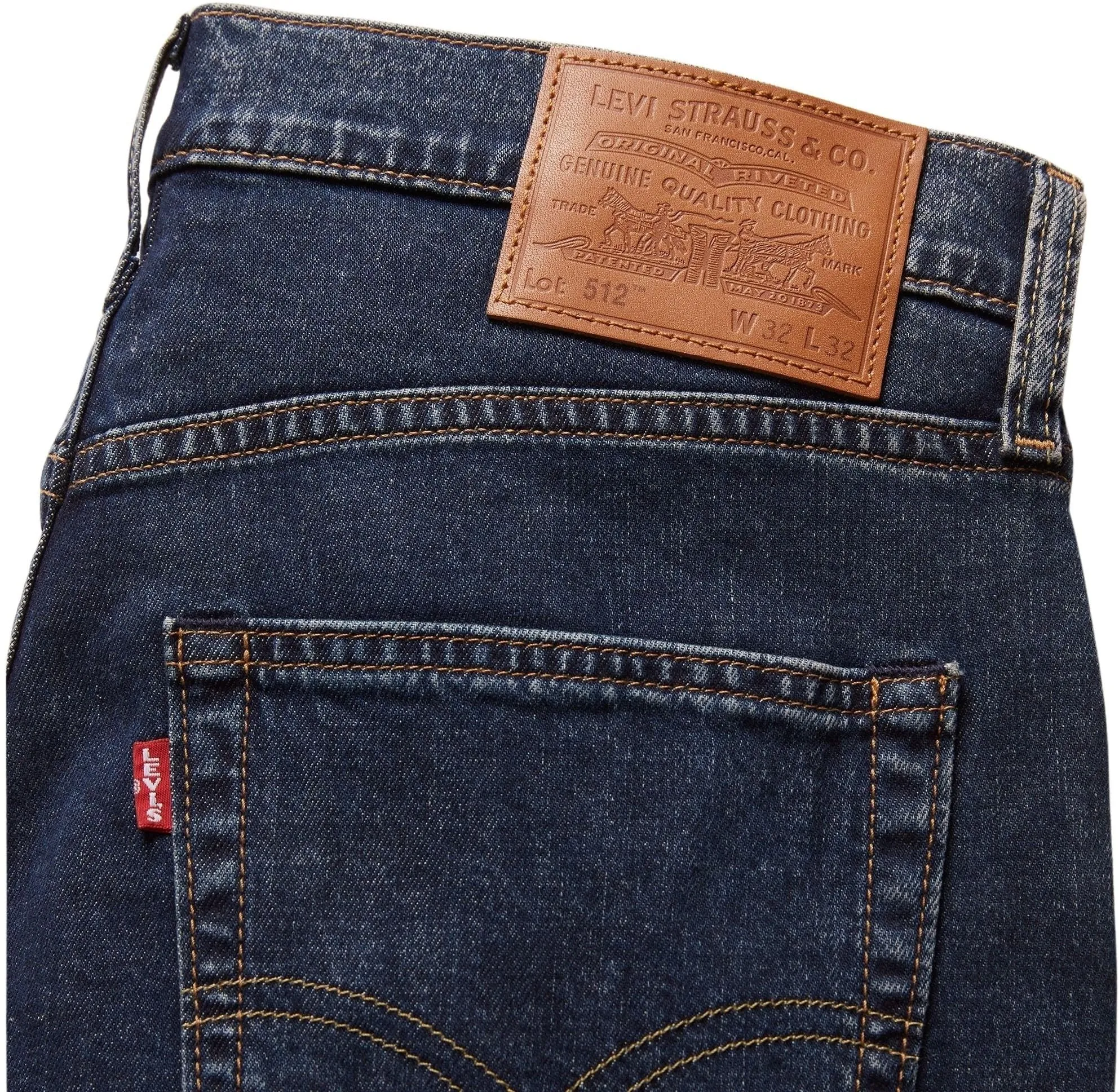 Levi's 512 Slim Taper Jeans - After Dark Cool, 30W / 32L - immagine 7