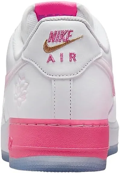 Nike Air Force 1 '07 Premium Carhartt WIP Bianco/Rosa Lotus-Oro Giallo - immagine 3