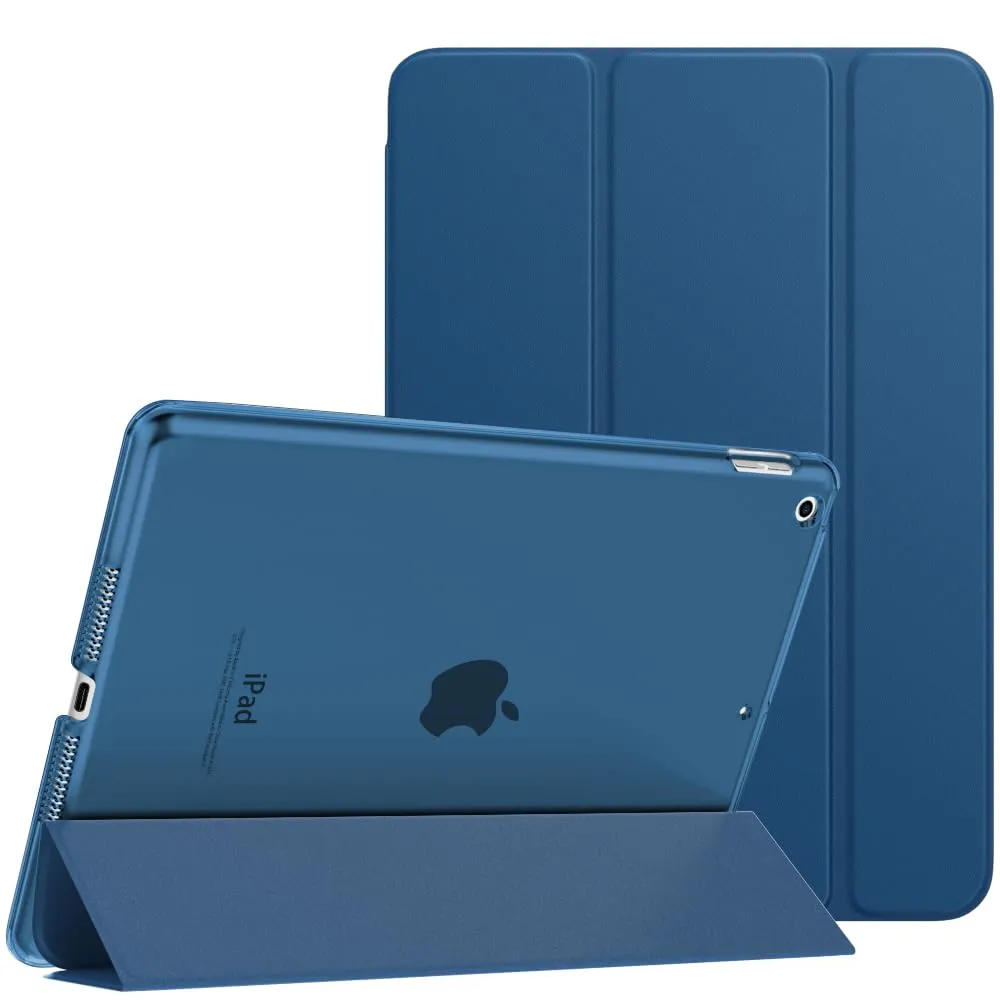 MoKo Cover for iPad 9th/8th/7th Gen 10.2" (2021/2020/2019), Blu Mare Scuro - immagine 1